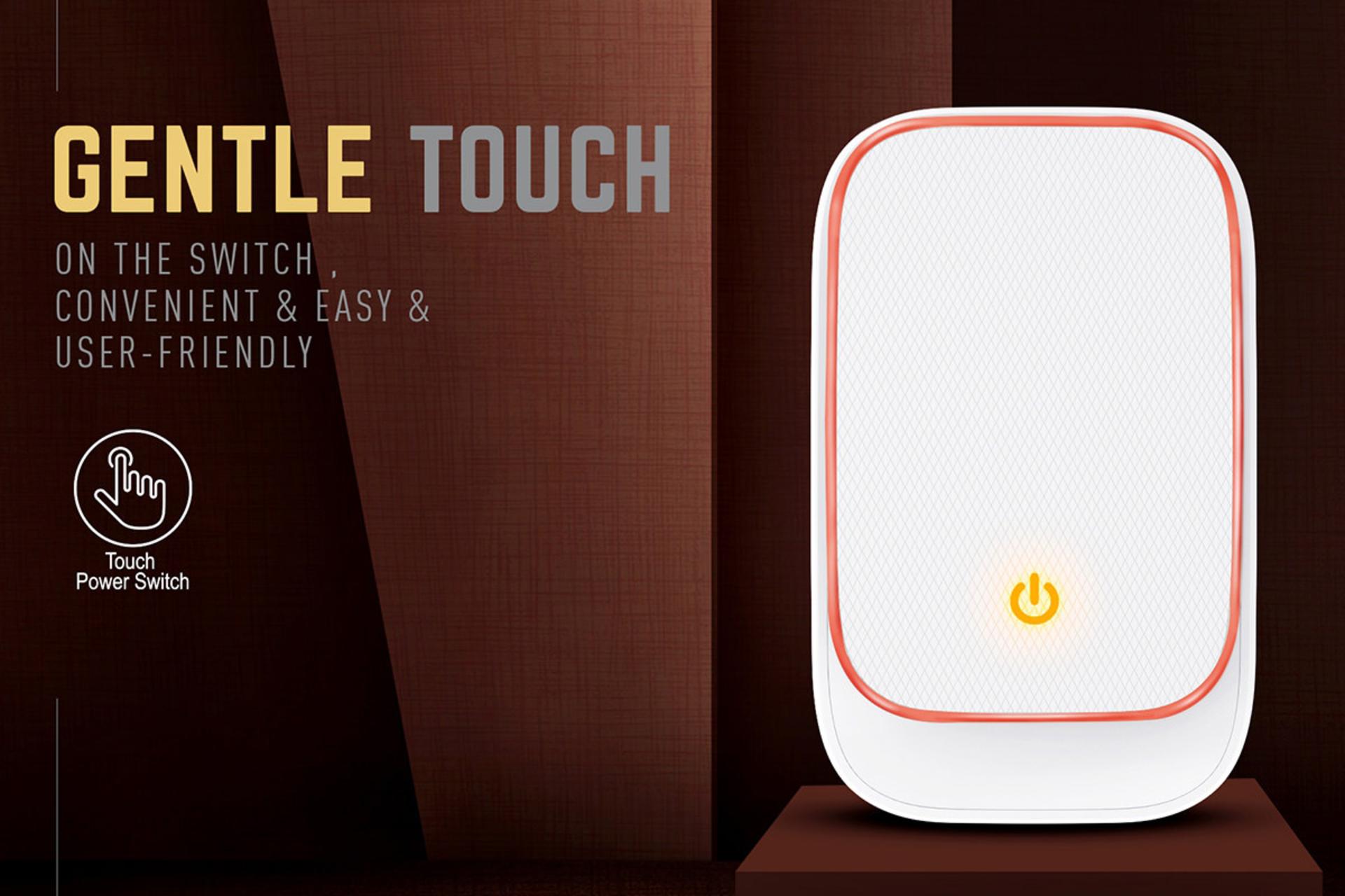 دکمه پاور لمسی شارژر الدینیو A4405