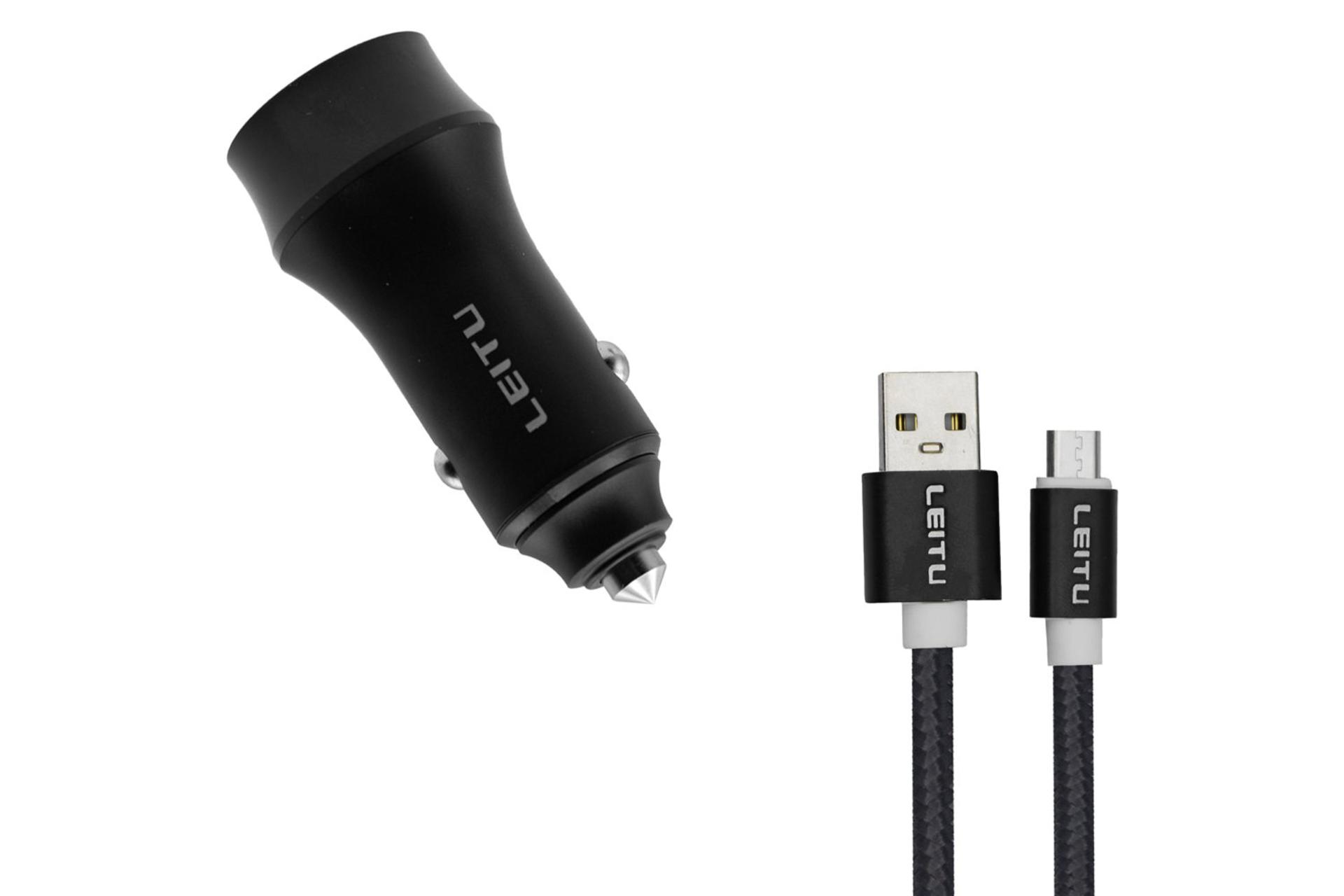 شارژر لیتو LC-C15 همراه کابل MicroUSB