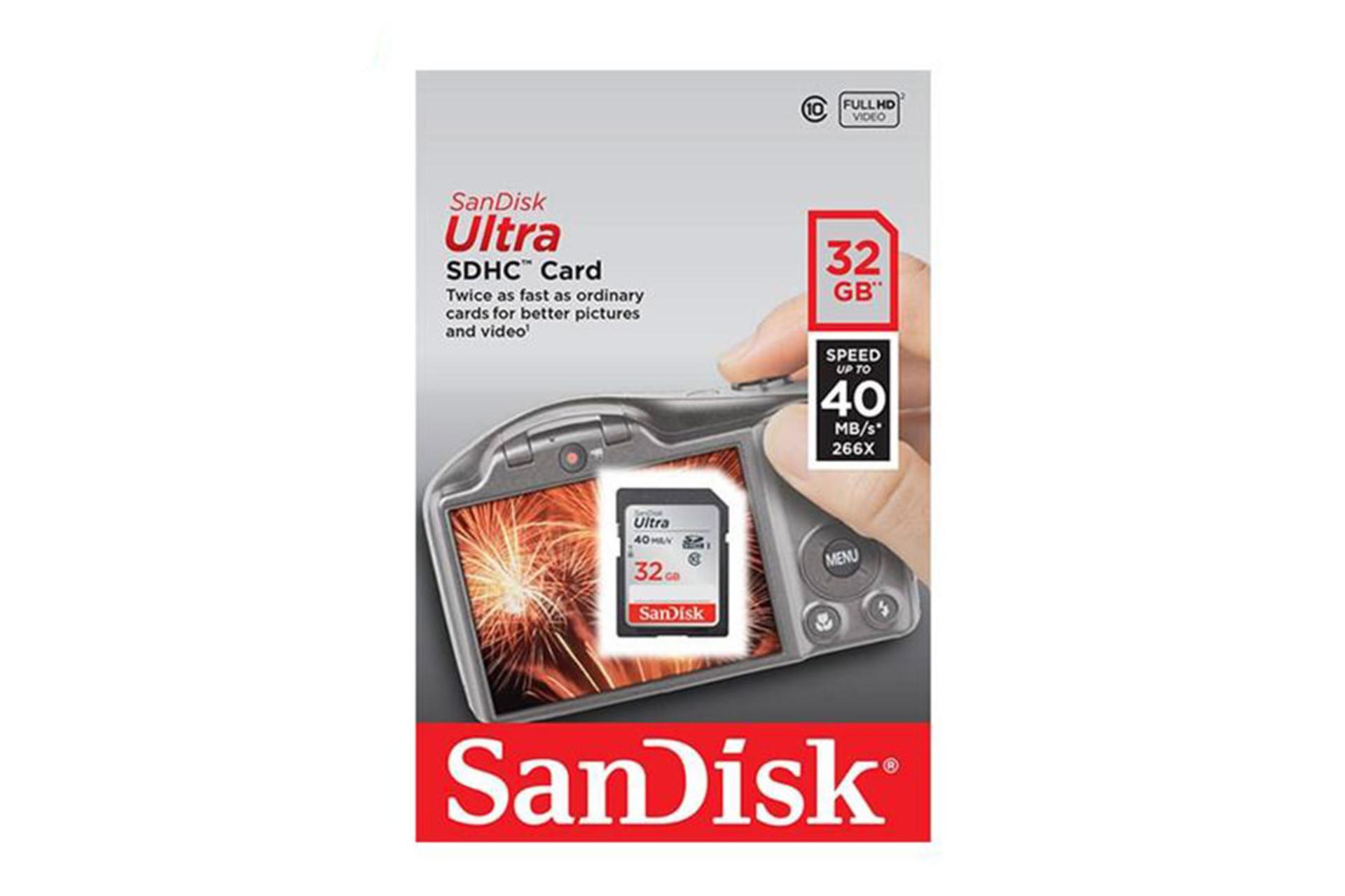 SanDisk Ultra SDHC Class 10 UHS-I U1 32GB