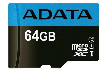 ای دیتا microSDXC با ظرفیت 64 گیگابایت مدل Premier کلاس 10