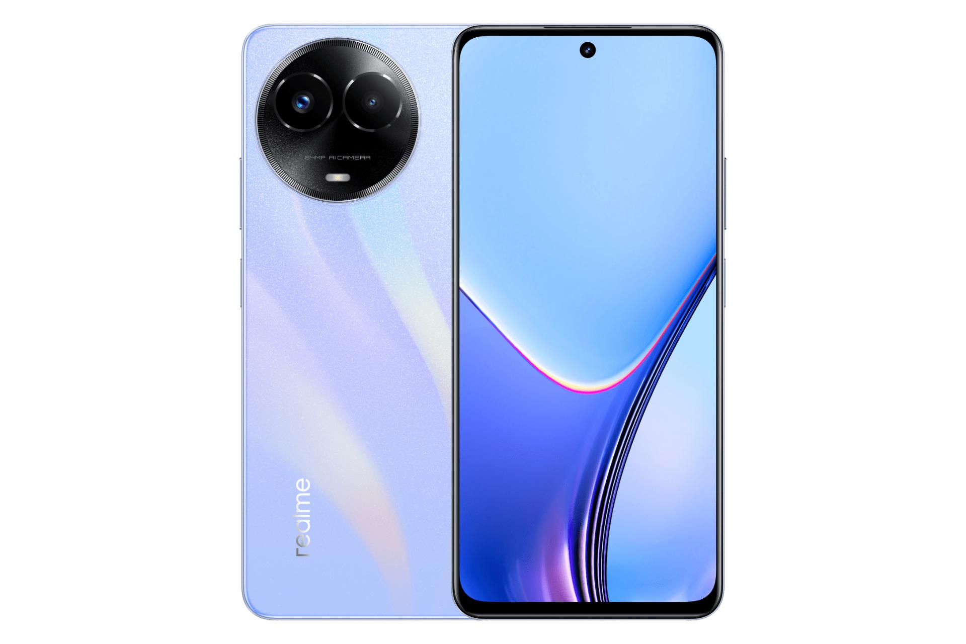 گوشی موبایل ریلمی Realme 11x بنفش