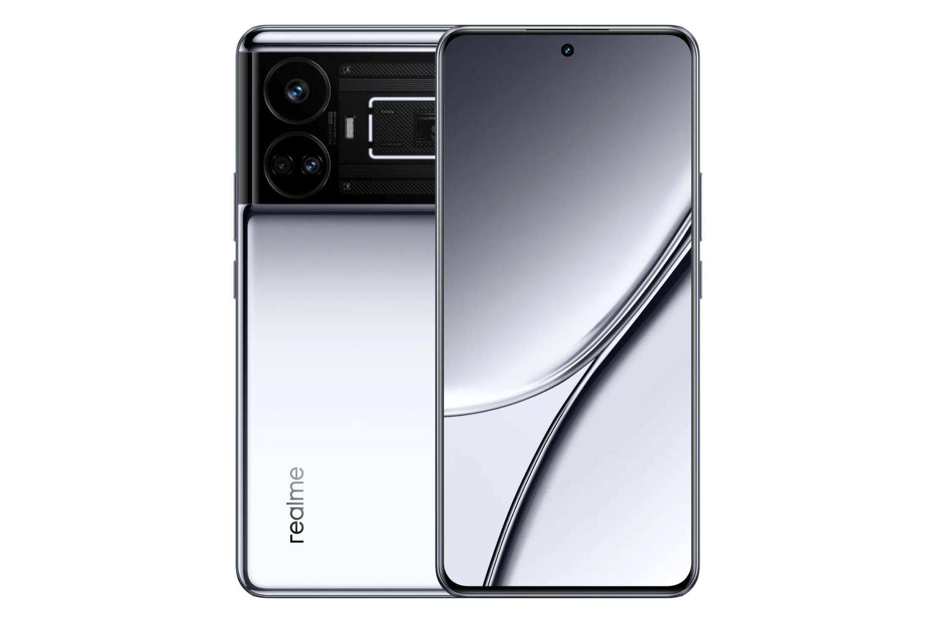 گوشی ریلمی GT5 نسخه 240 وات / Realme GT5 240W نقره ای