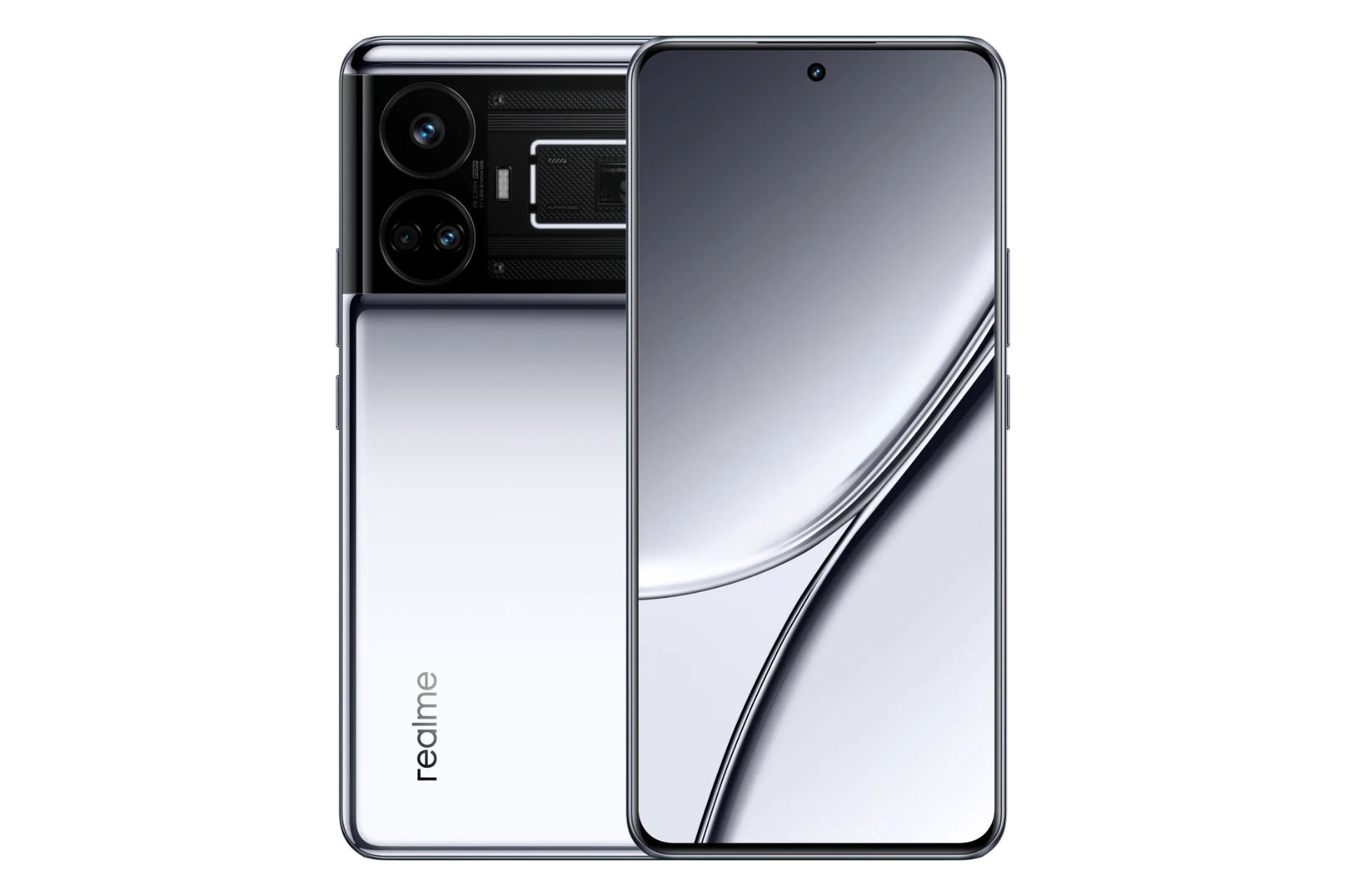 گوشی ریلمی GT5 نسخه 240 وات / Realme GT5 240W نقره ای