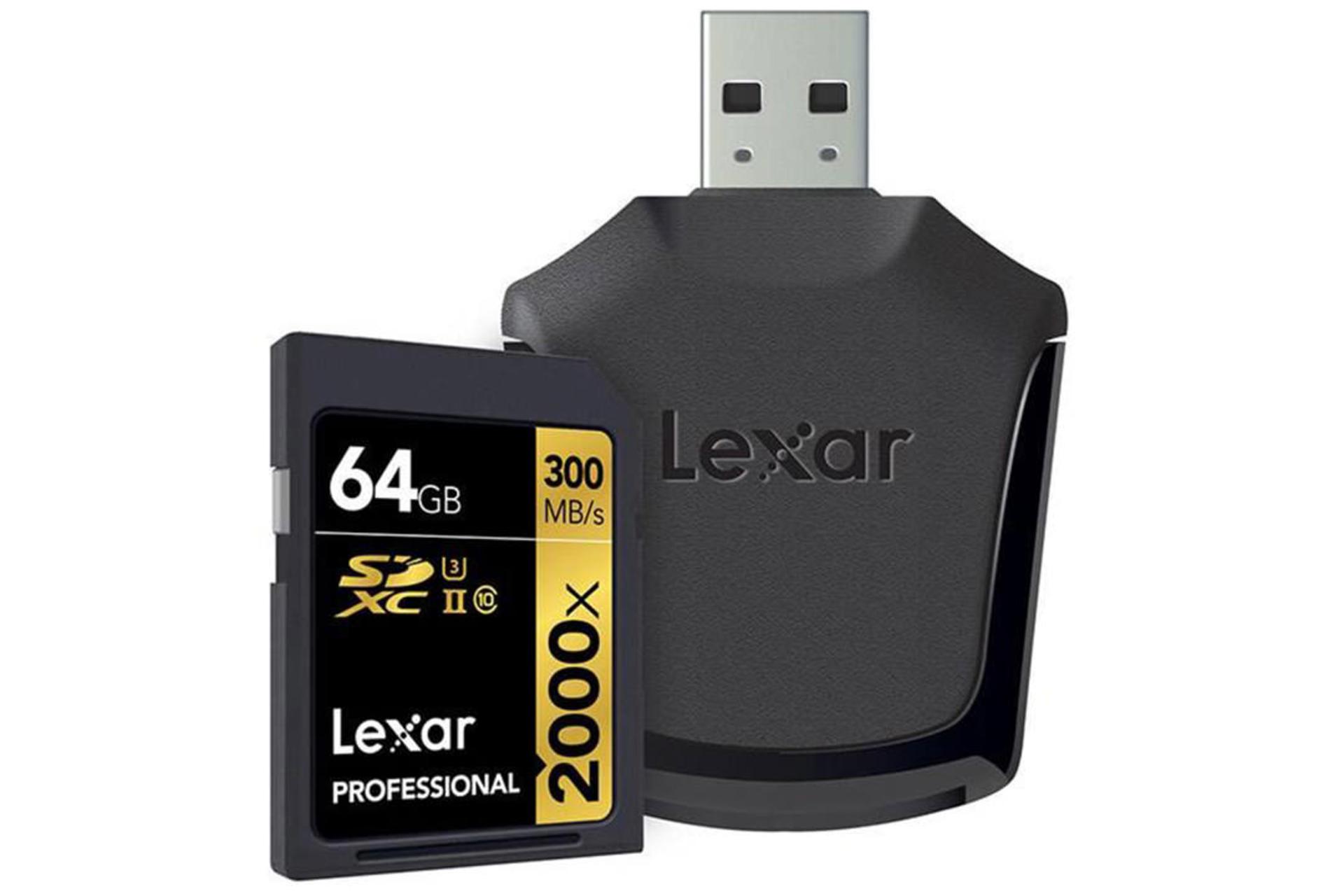 Lexar Professional SDXC Class 10 UHS-II U3 64GB