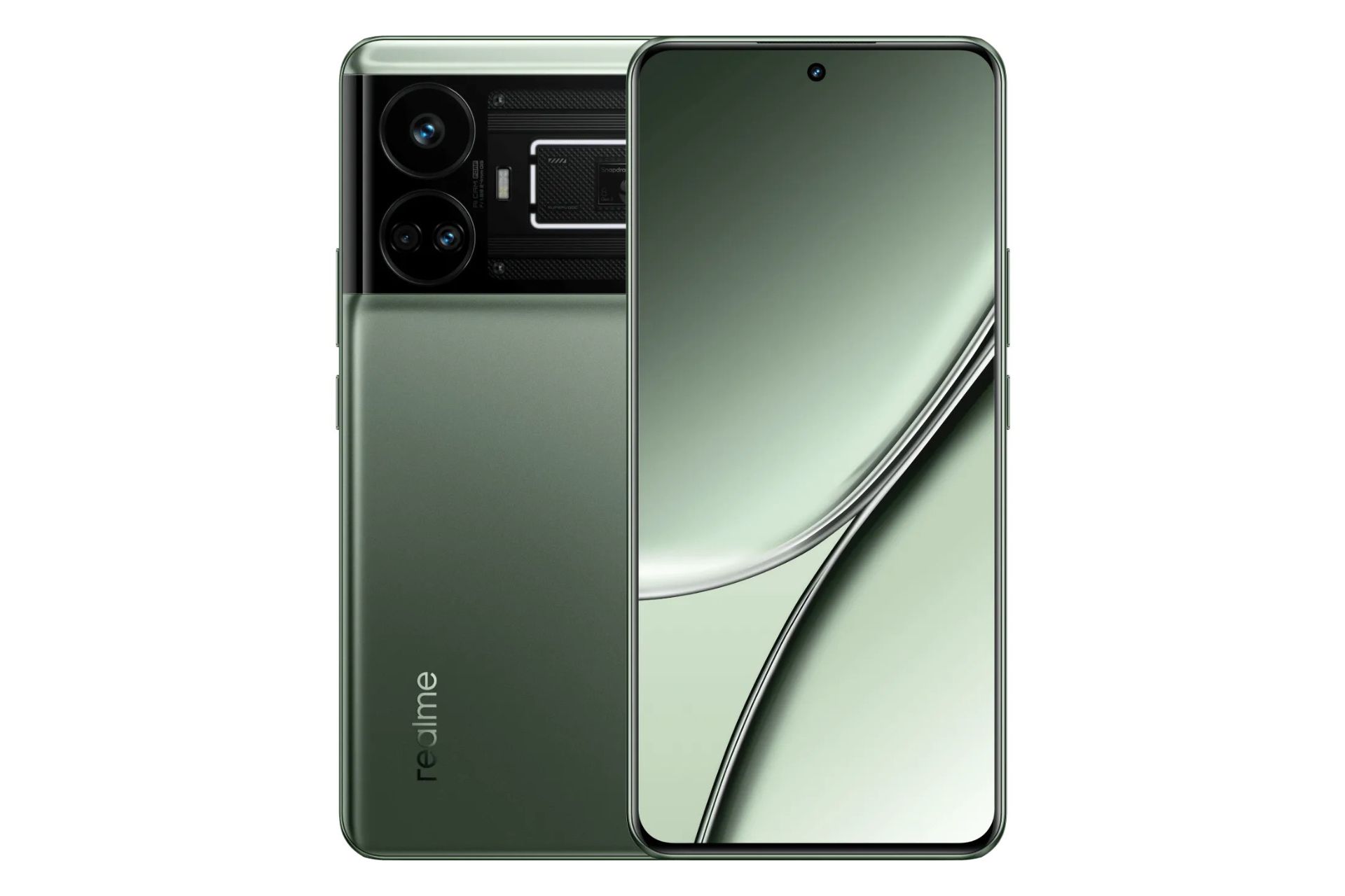 گوشی ریلمی GT5 نسخه 240 وات / Realme GT5 240W سبز