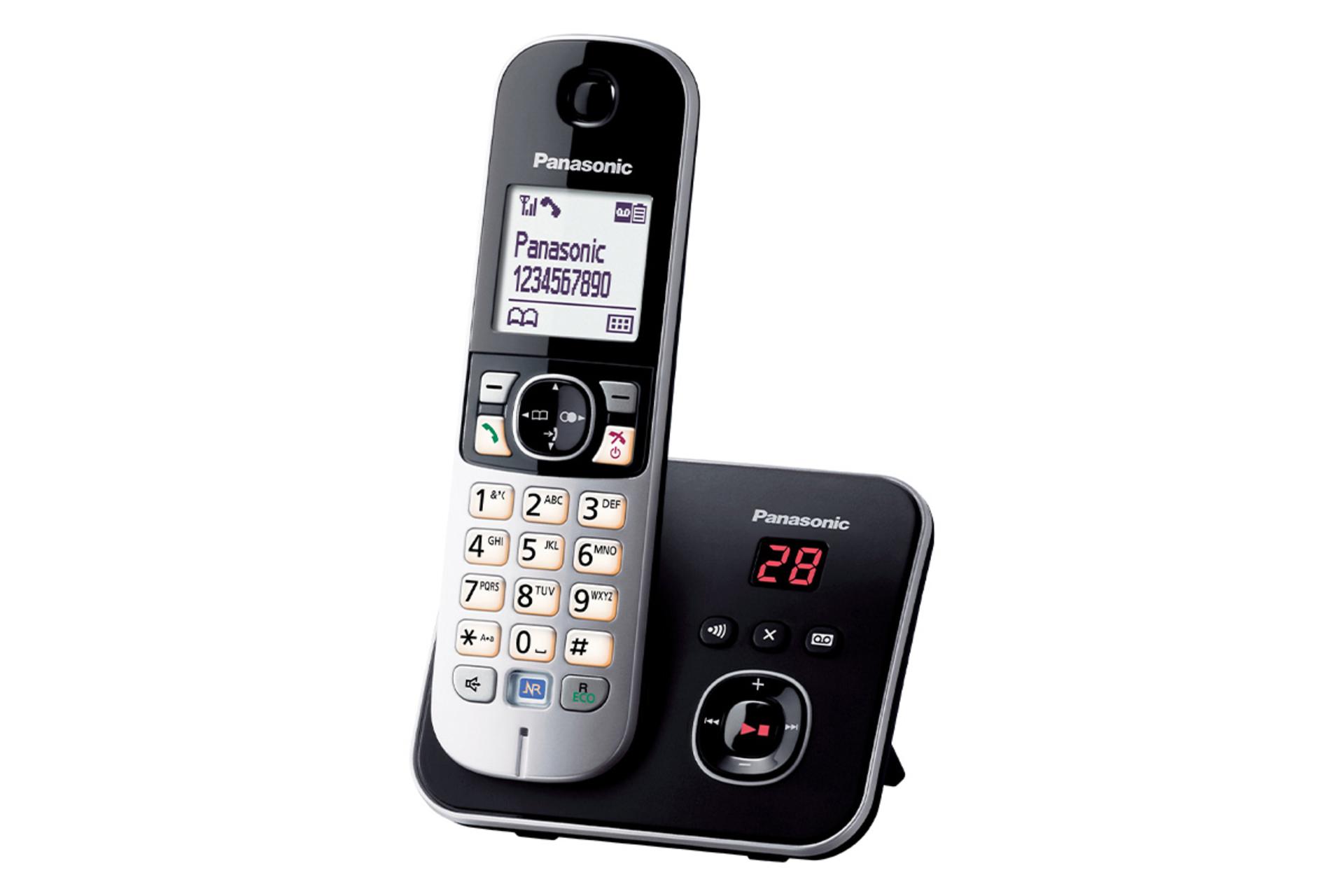 مرجع متخصصين ايران تلفن پاناسونيك KX-TG6821 مشكي