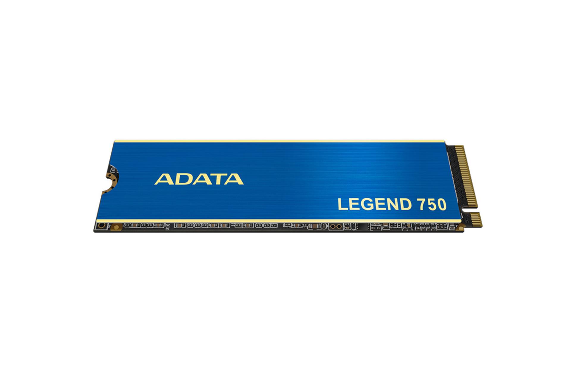 نمای پایین SSD ای دیتا LEGEND 750