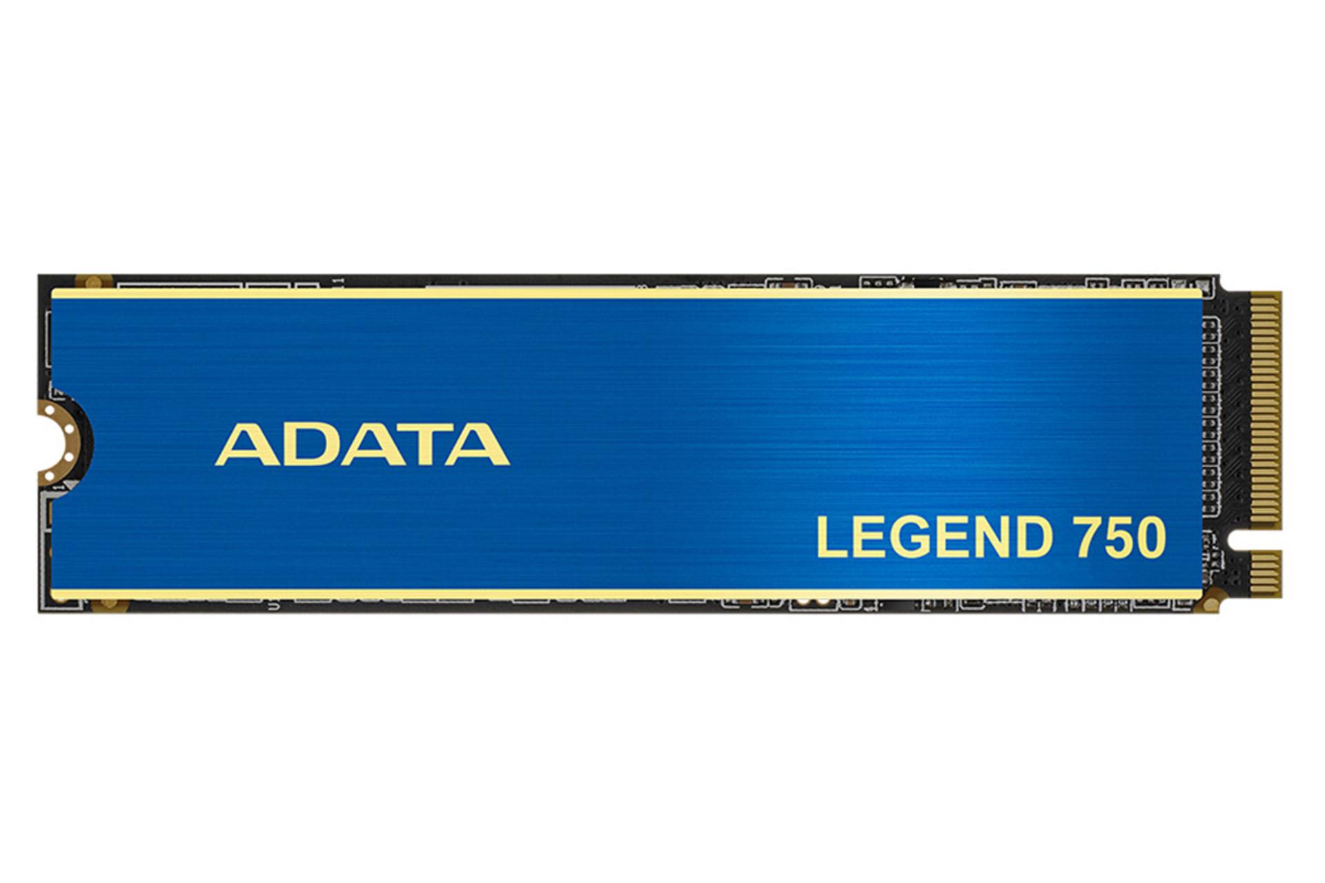 نمای روبرو SSD ای دیتا LEGEND 750