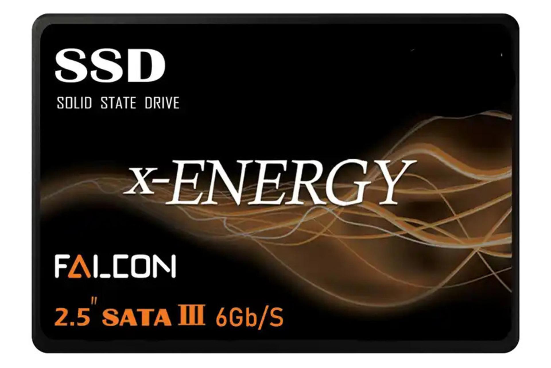 ابعاد SSD ایکس انرژی FALCON SATA 2.5 Inch ظرفیت 480 گیگابایت