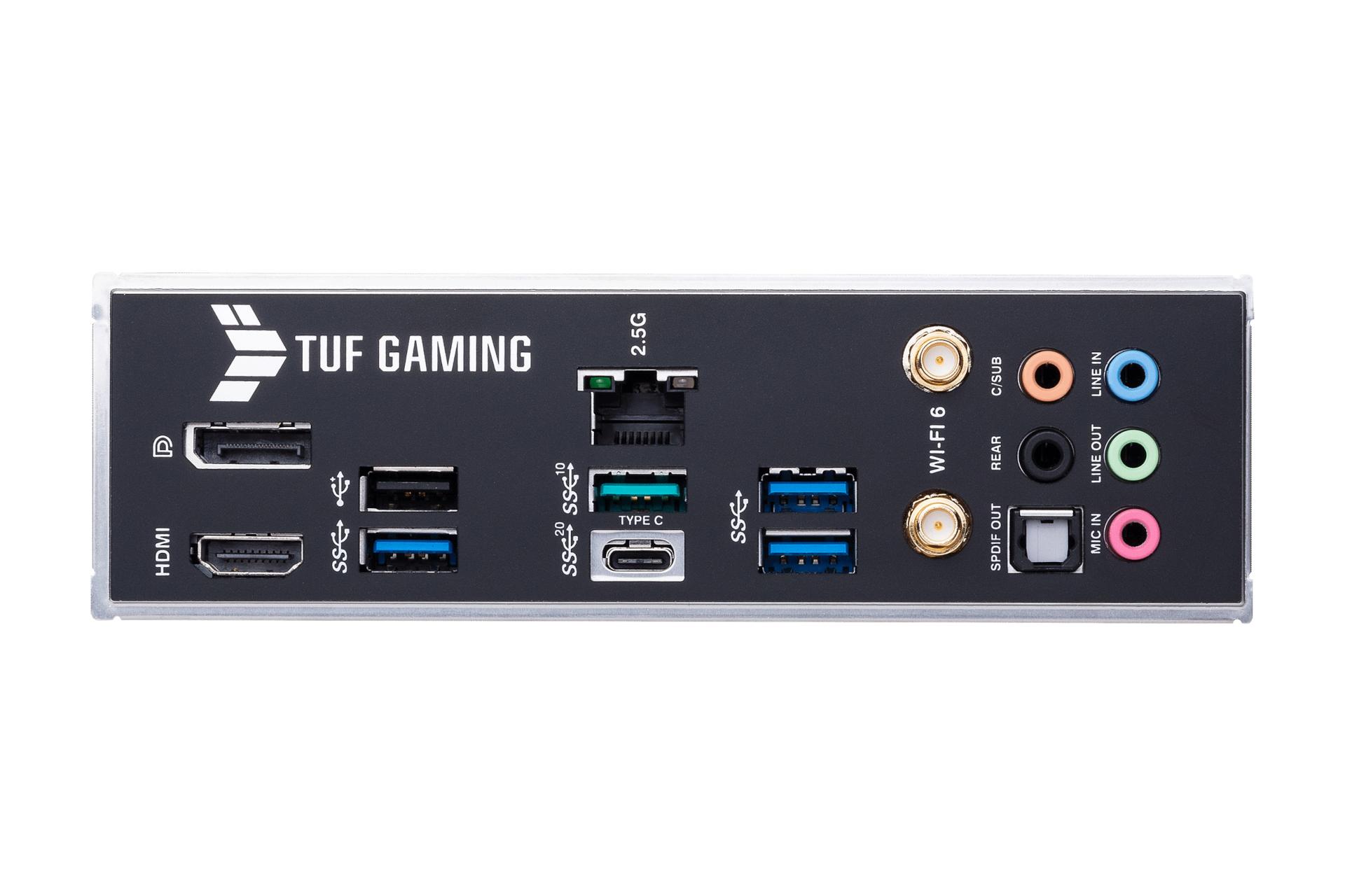اتصالات مادربرد ایسوس ASUS TUF GAMING B660-PLUS WIFI D4