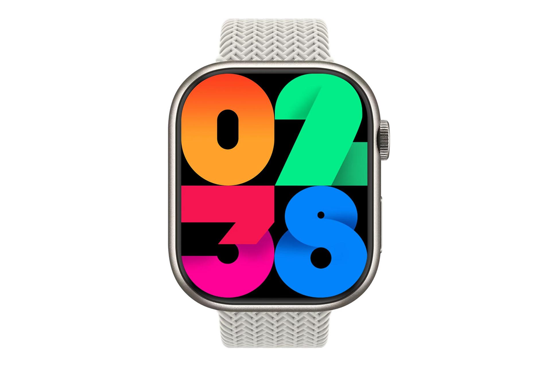 نمای جلوی ساعت هوشمند ویرفیت Wearfit HK9 Pro