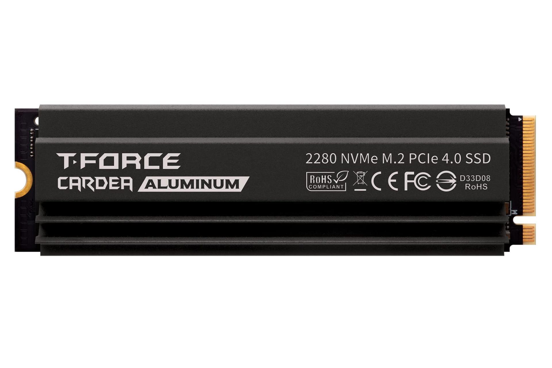 نمای روبرو SSD تیم گروپ CARDEA A440 PRO Aluminum