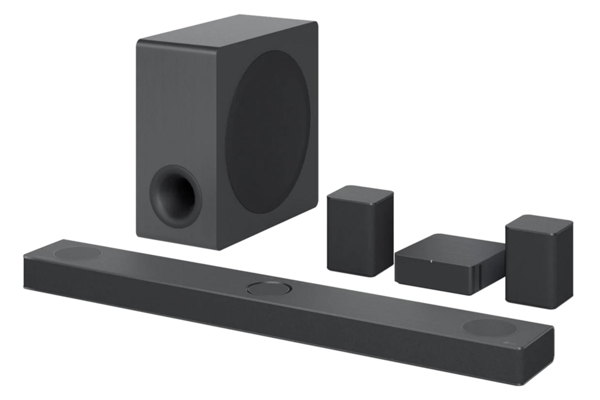 مرجع متخصصين ايران ابعاد ساندبار ال جي LG Soundbar S80QR
