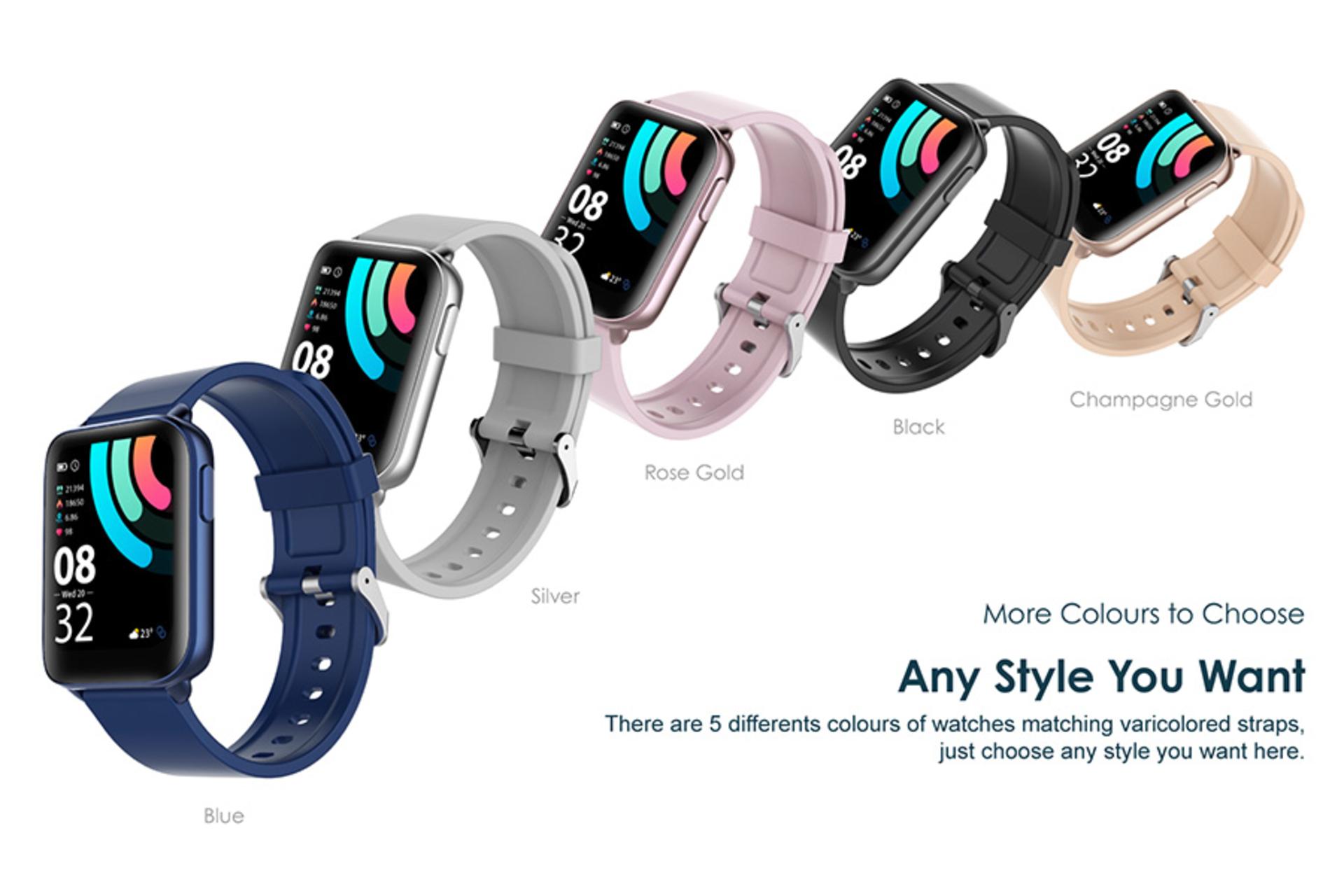 رنگ‌بندی ساعت هوشمند اورایمو Oraimo Watch Pro