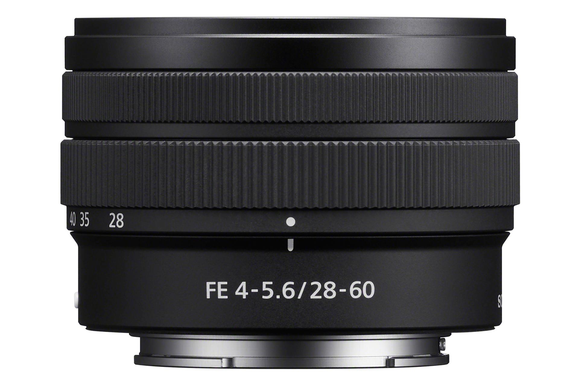 لنز سونی FE 28-60mm F4-5.6 در حالت ایستاده