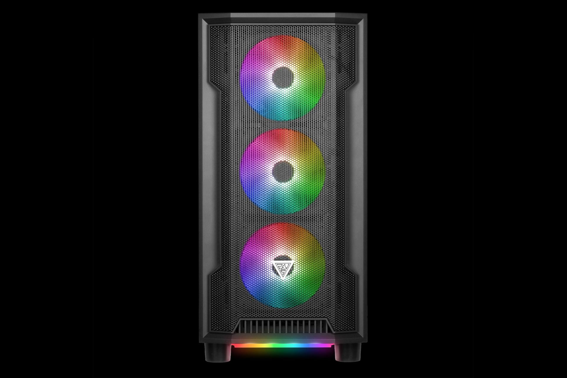 نمای روبرو کیس کامپیوتر گیم دیاس ATHENA M6