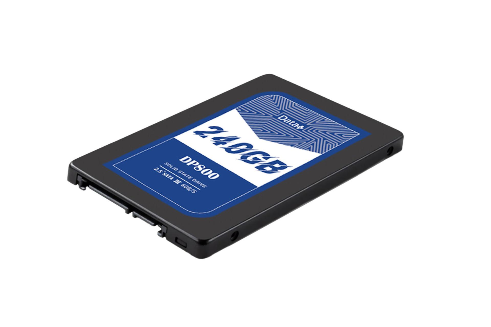 نمای جانبی SSD دیتاپلاس DP800 SATA 2.5 Inch ظرفیت 240 گیگابایت