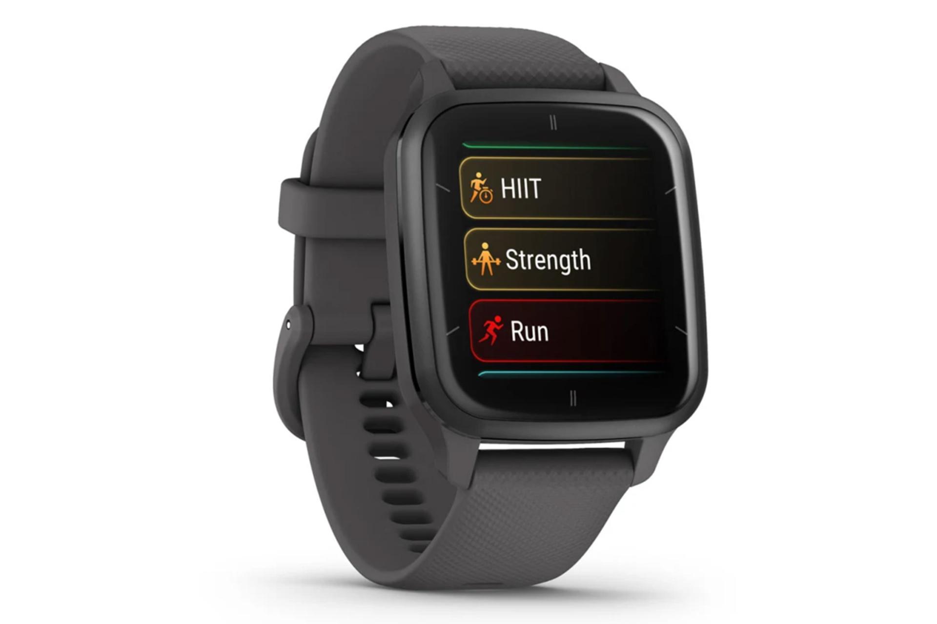 نمای کناری ساعت هوشمند گارمین Garmin Venu Sq 2