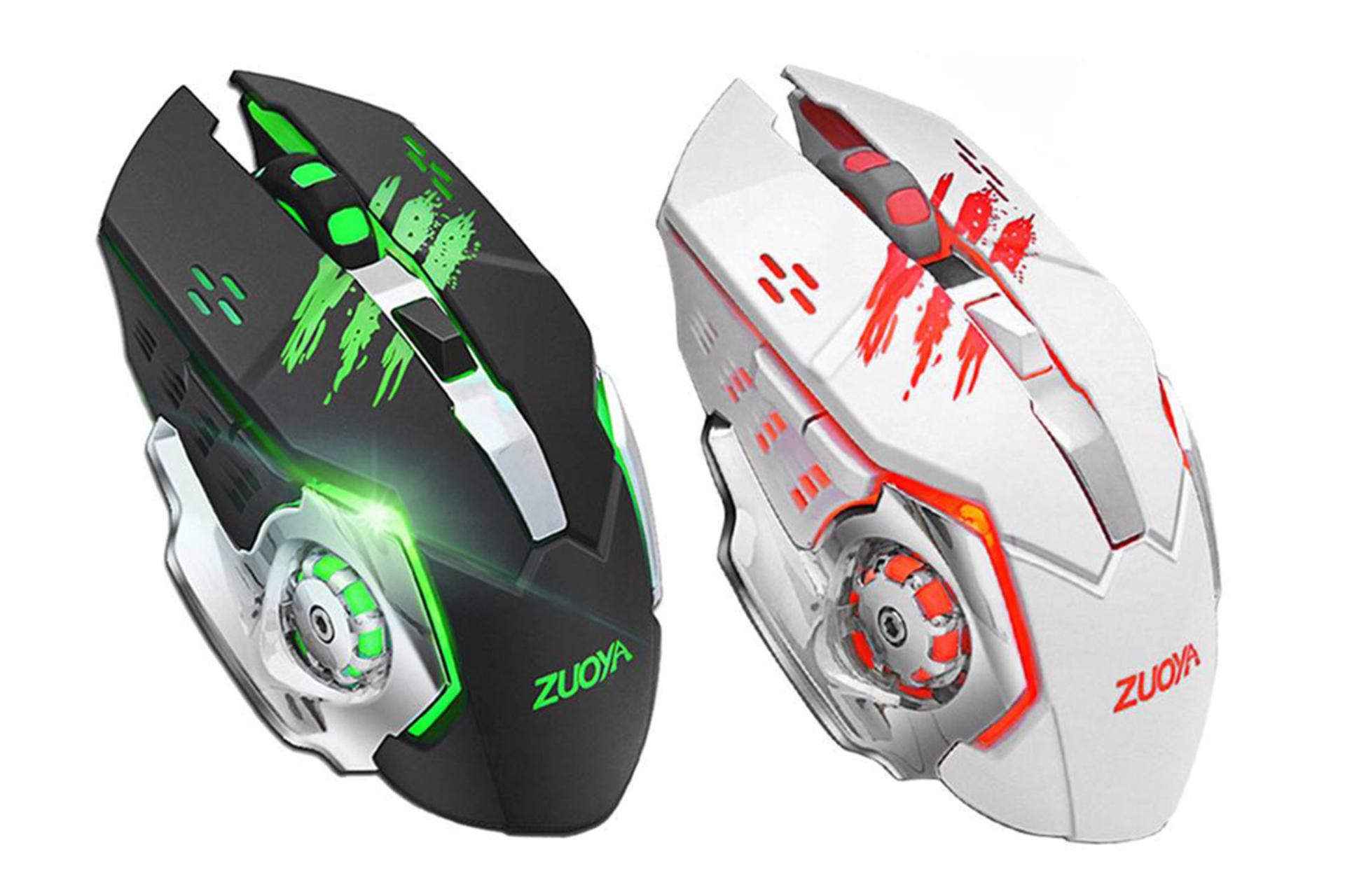 نمای کناری ماوس زویا Zuoya MMR4