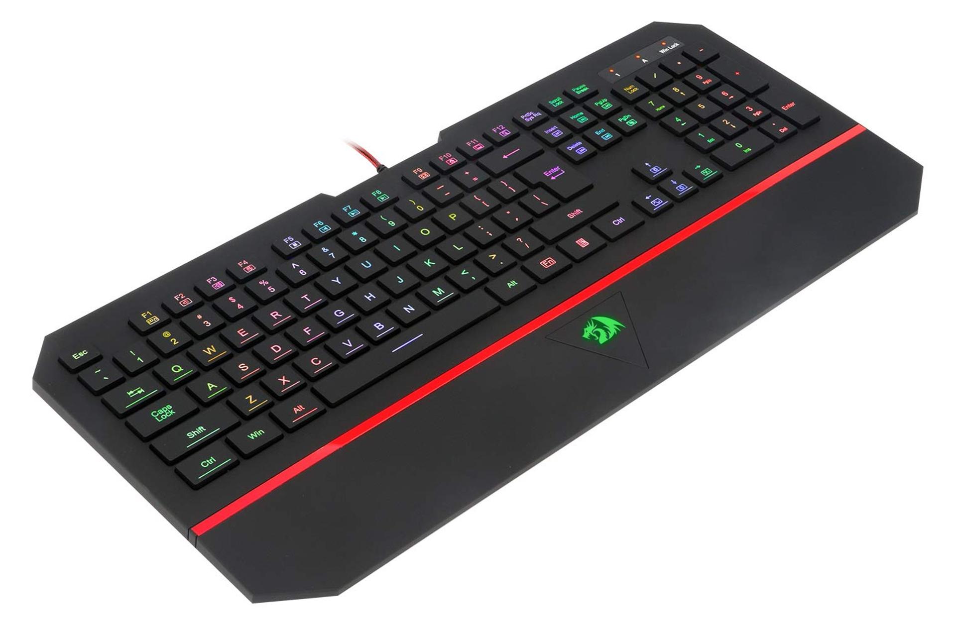 نمای چپ کیبورد گیمینگ ردراگون Redragon K502 Karura