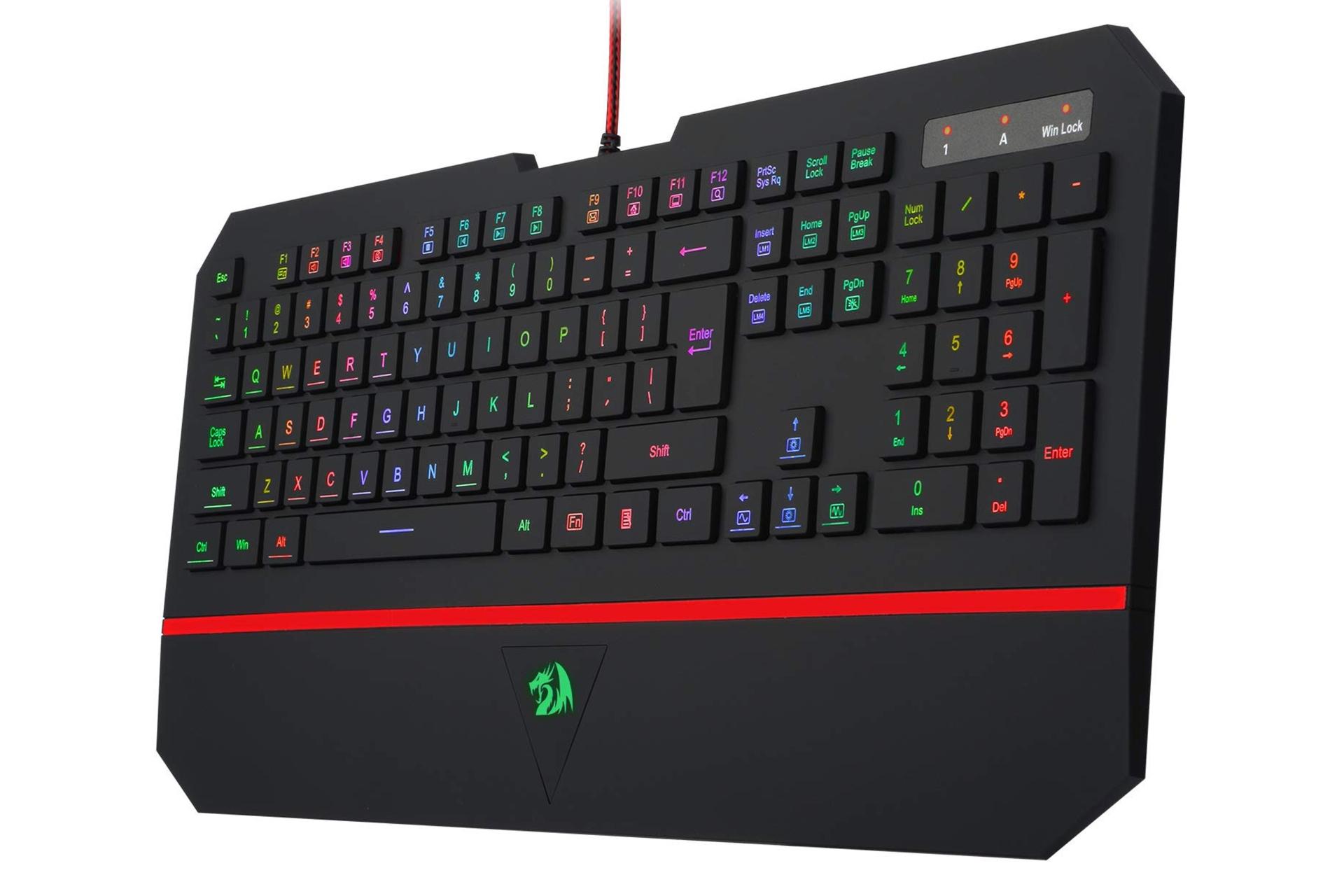 نمای راست کیبورد گیمینگ ردراگون Redragon K502 Karura
