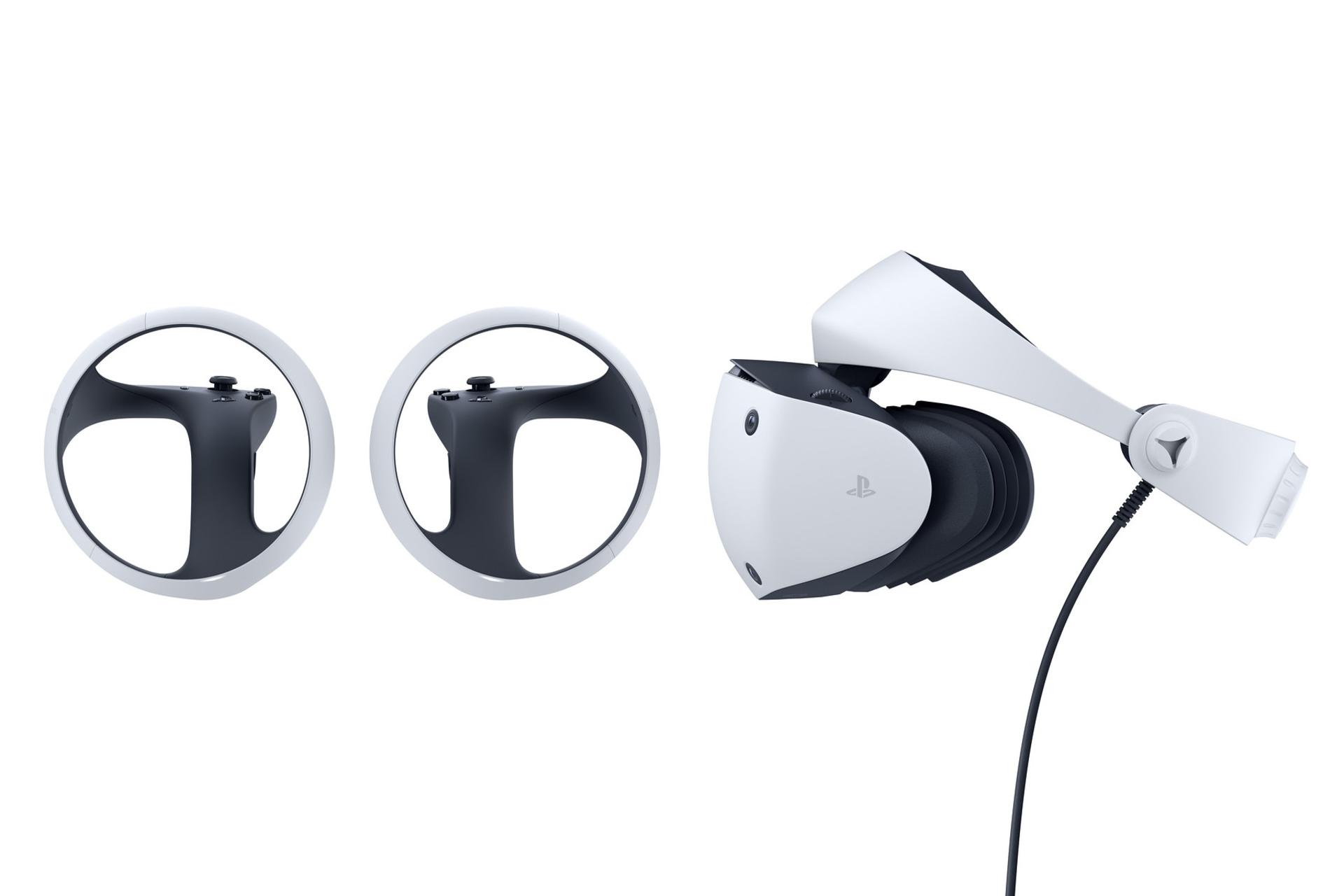 نمای جانبی Sony PlayStation VR2 / واقعیت مجازی سونی پلی استیشن VR2