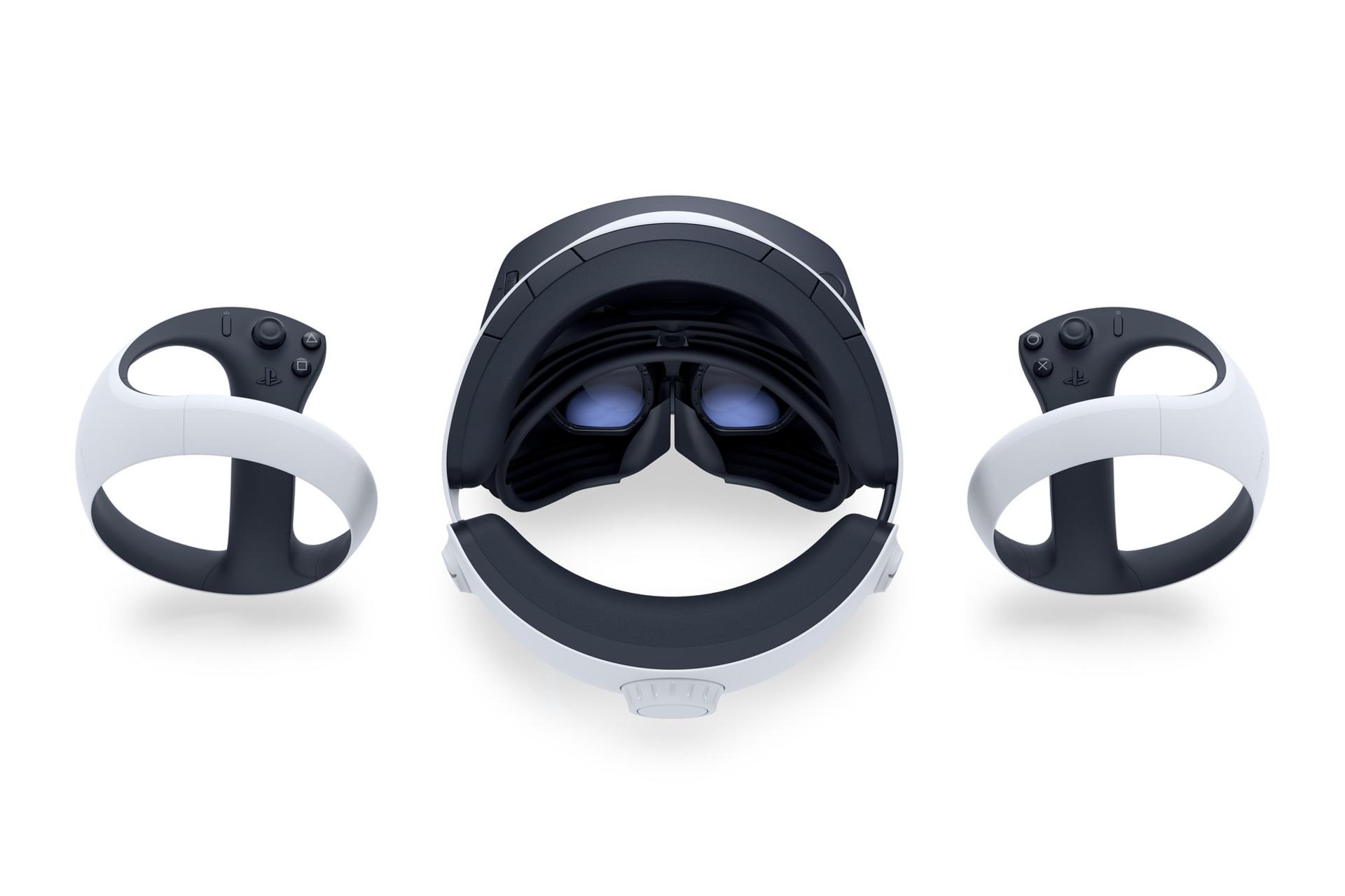 نمای بالا Sony PlayStation VR2 / واقعیت مجازی سونی پلی استیشن VR2