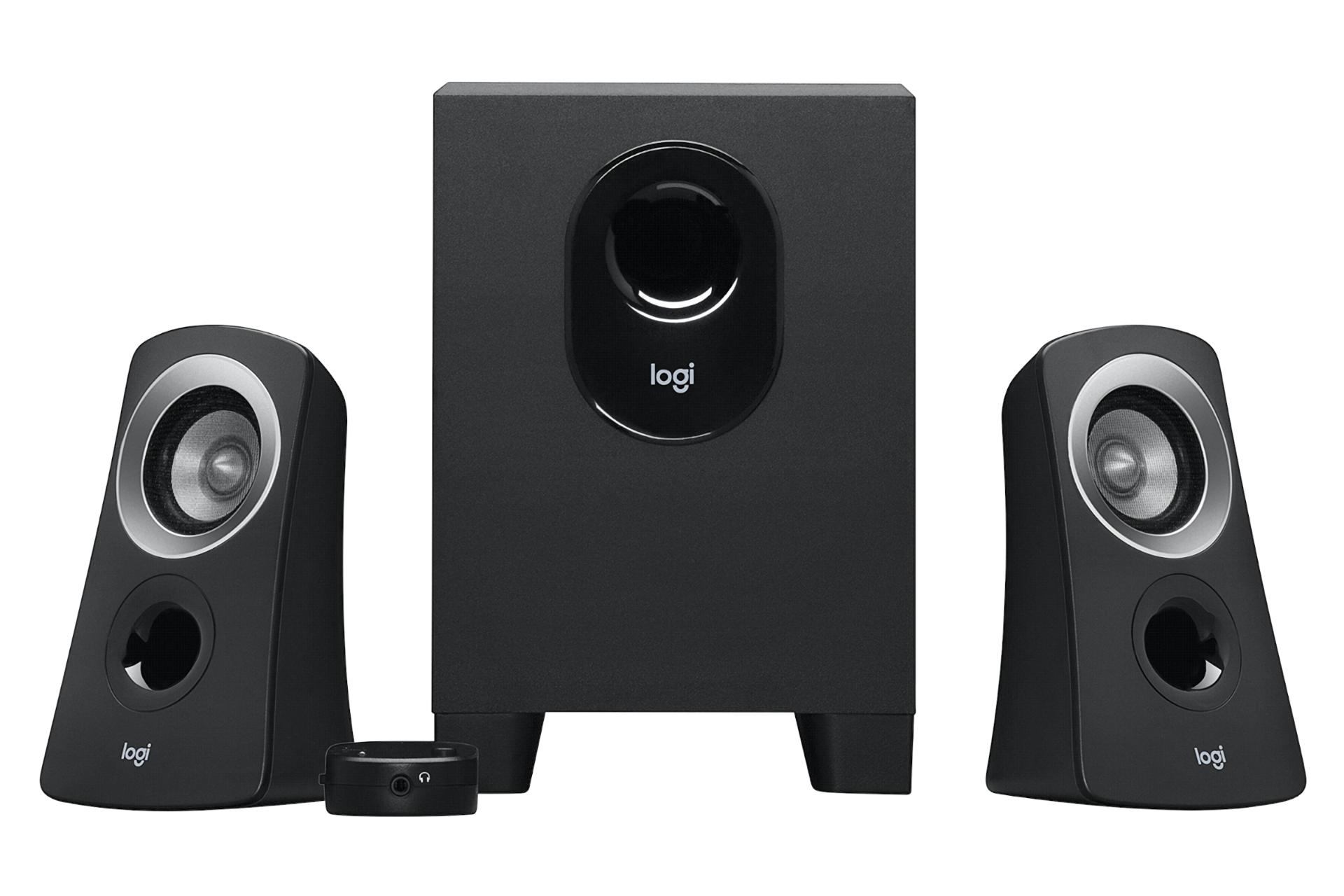 نمای روبرو اسپیکر لاجیتک Logitech Z313