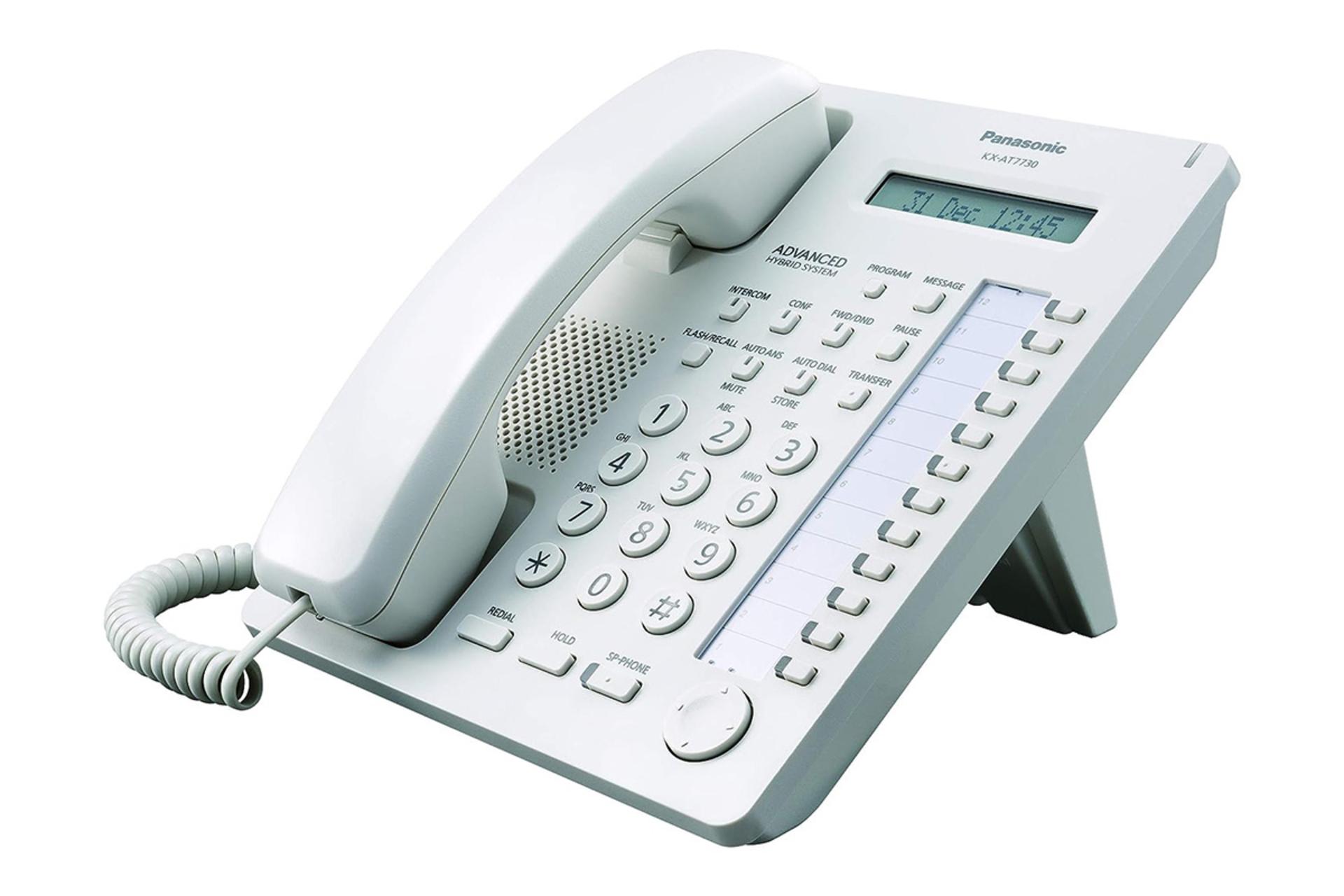 تلفن پاناسونیک KX-AT7730X سفید