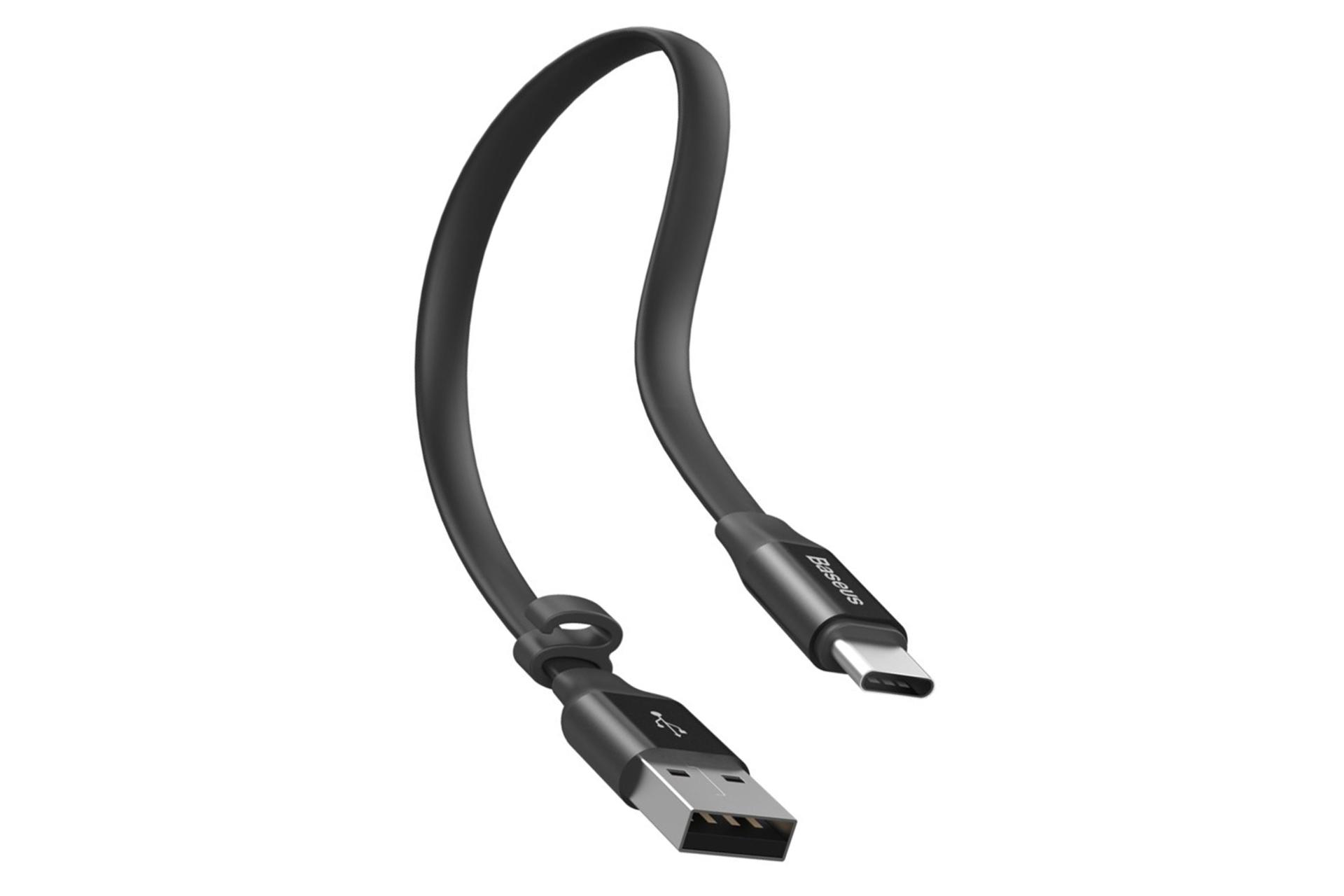 کانکتور کابل شارژ USB باسئوس USB به Type-C مدل NIMBLE با طول 0.23 متر