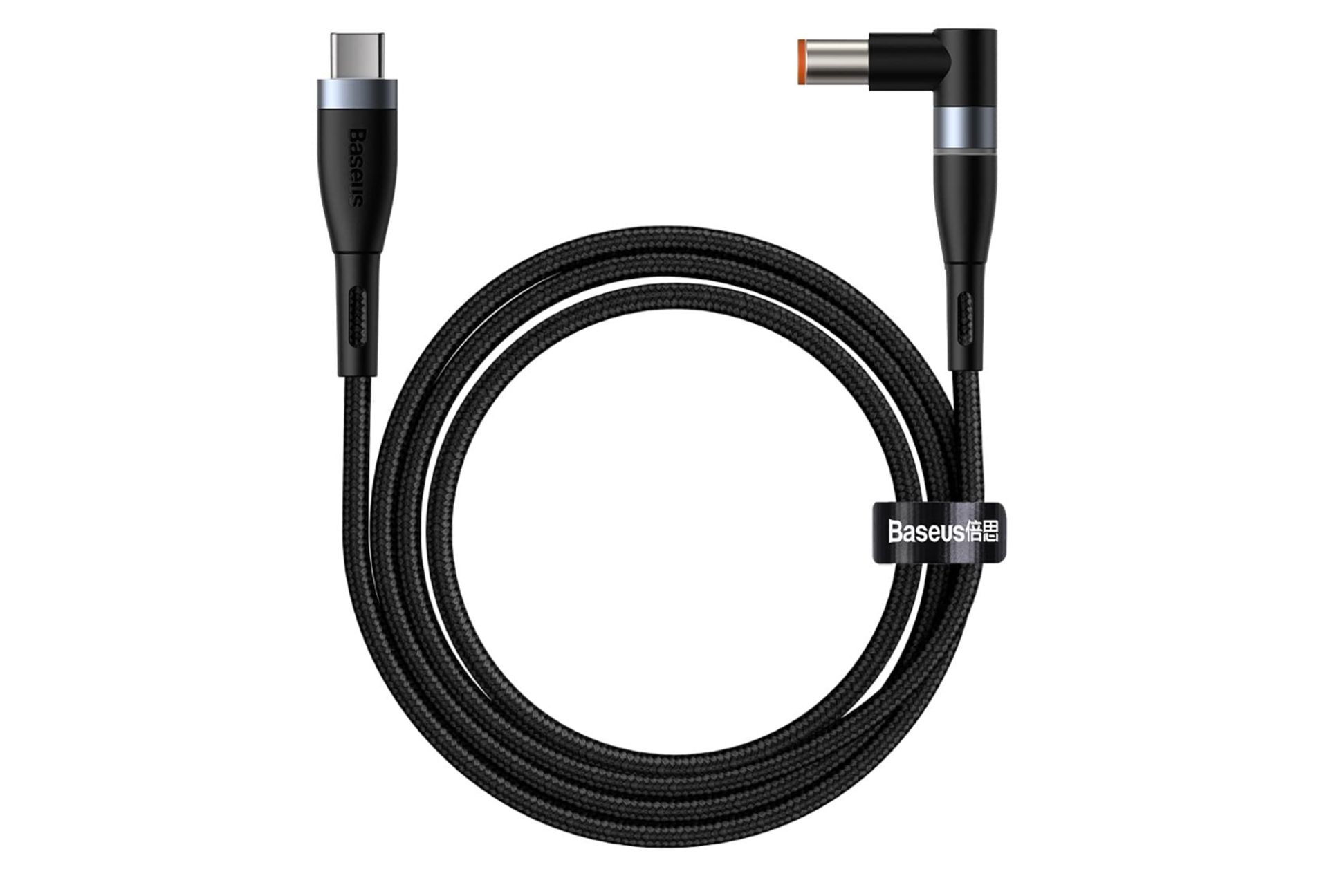 طول کابل شارژ USB باسئوس Type-C به DC مدل Zinc Magnetic با طول 2 متر