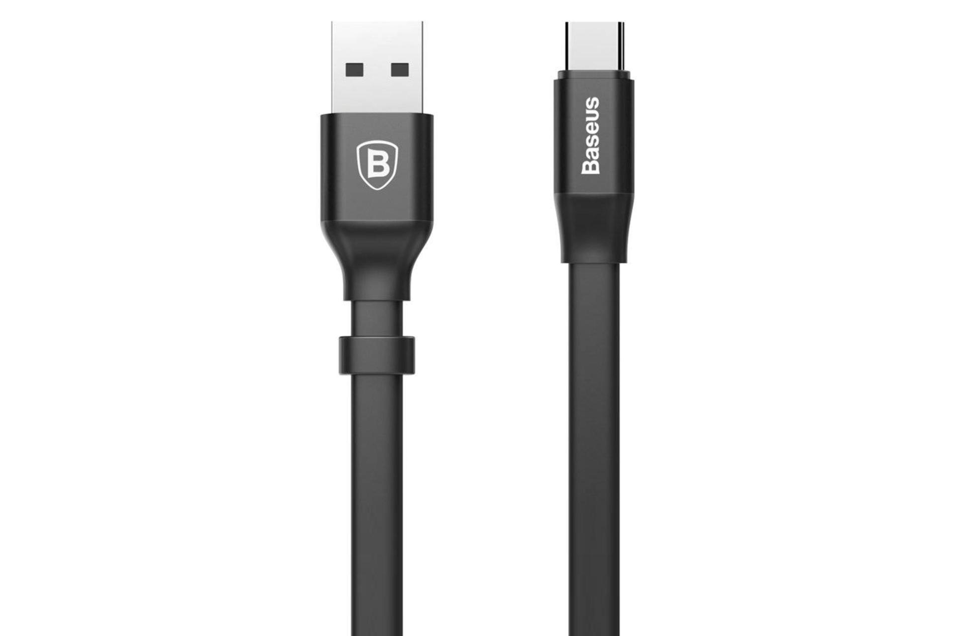 کابل شارژ USB باسئوس USB به Type-C مدل NIMBLE با طول 0.23 متر