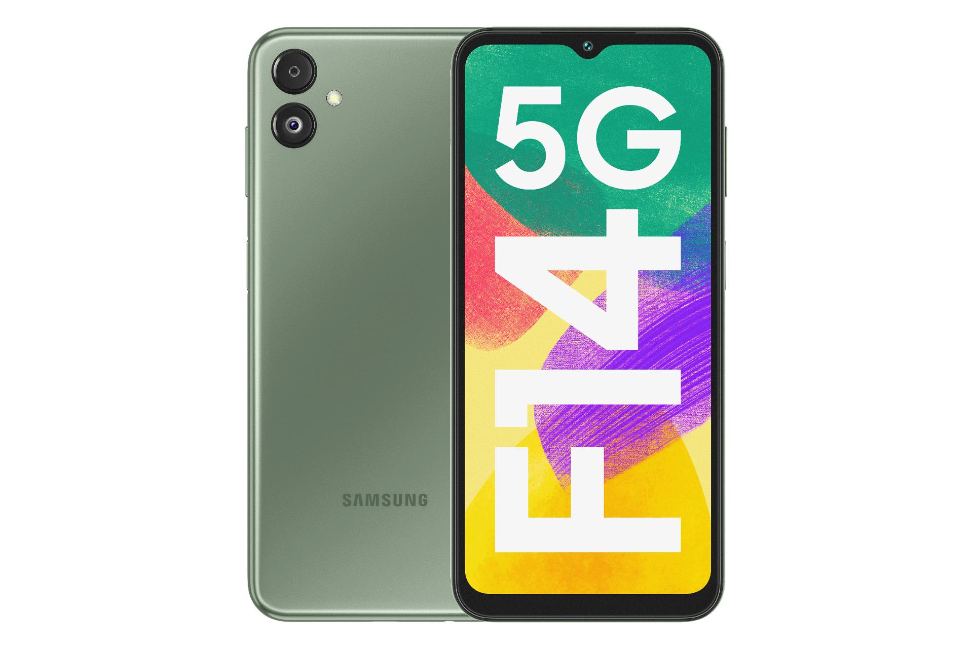 گوشی موبایل گلکسی F14 سامسونگ / Samsung Galaxy F14 سبز