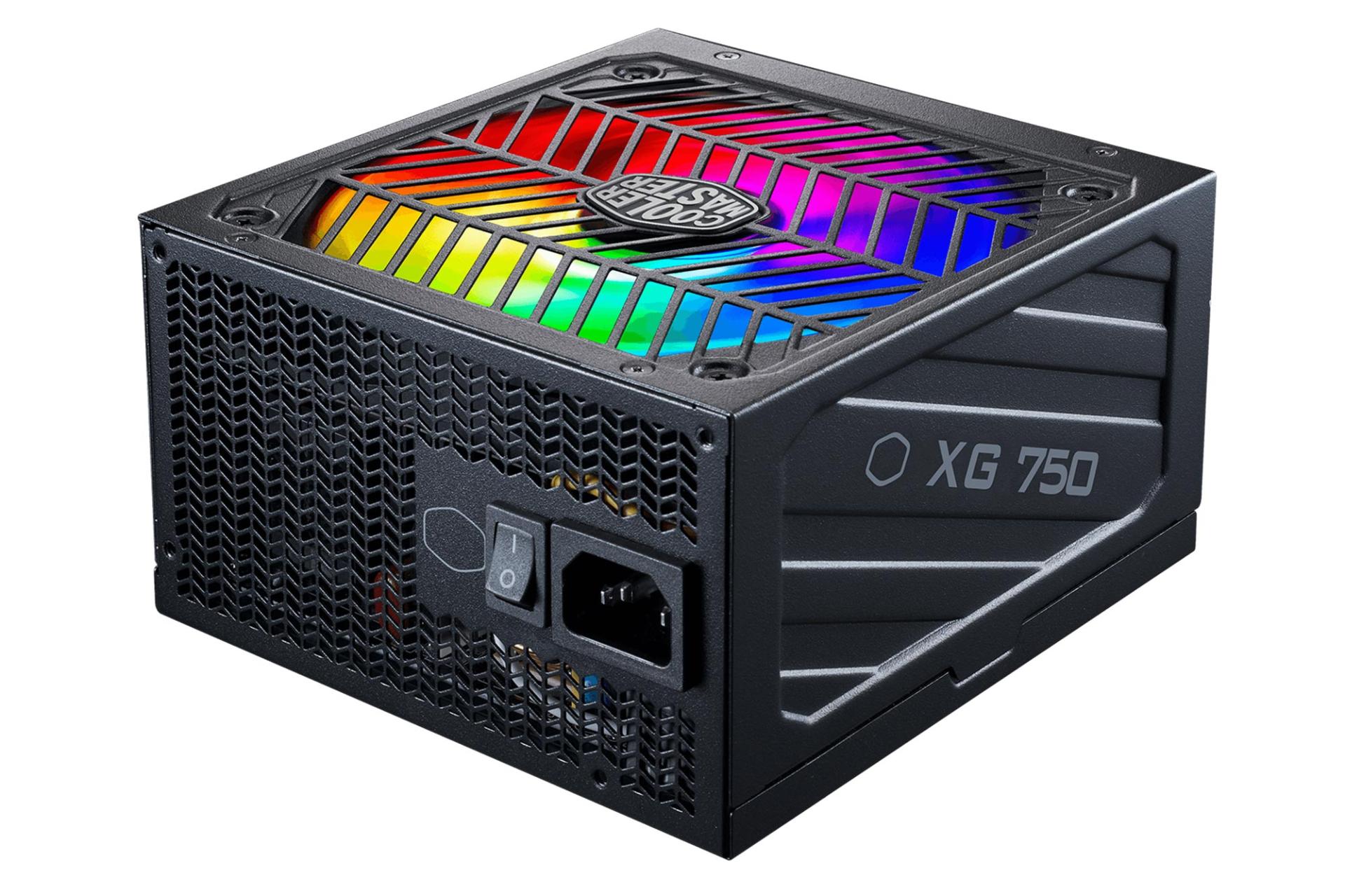 نورپردازی پاور کامپیوتر کولر مستر Cooler Master XG750 Plus Platinum با توان 750 وات