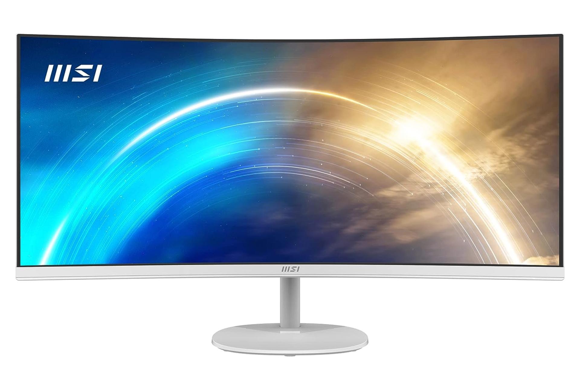 مانیتور ام اس آی 34 اینچ مدل PRO MP341CQW نمای جلو