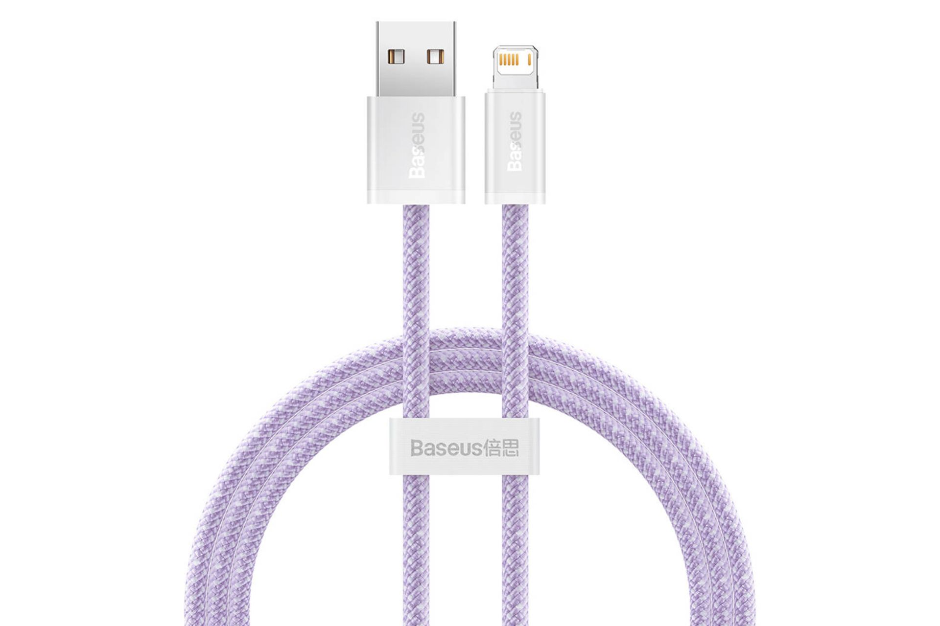 کانکتور کابل شارژ USB باسئوس USB به Lightning مدل Dynamic با طول 1 متر