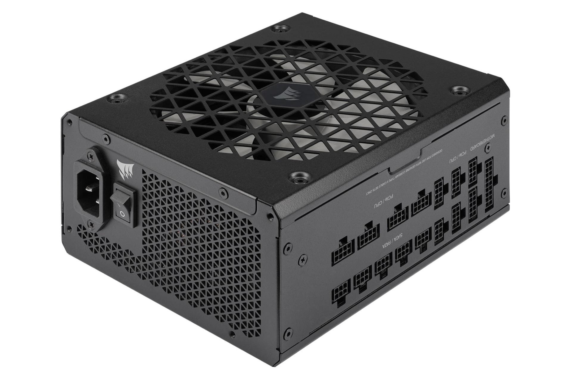 توان پاور کامپیوتر کورسیر Corsair RM1200x SHIFT با توان 1200 وات