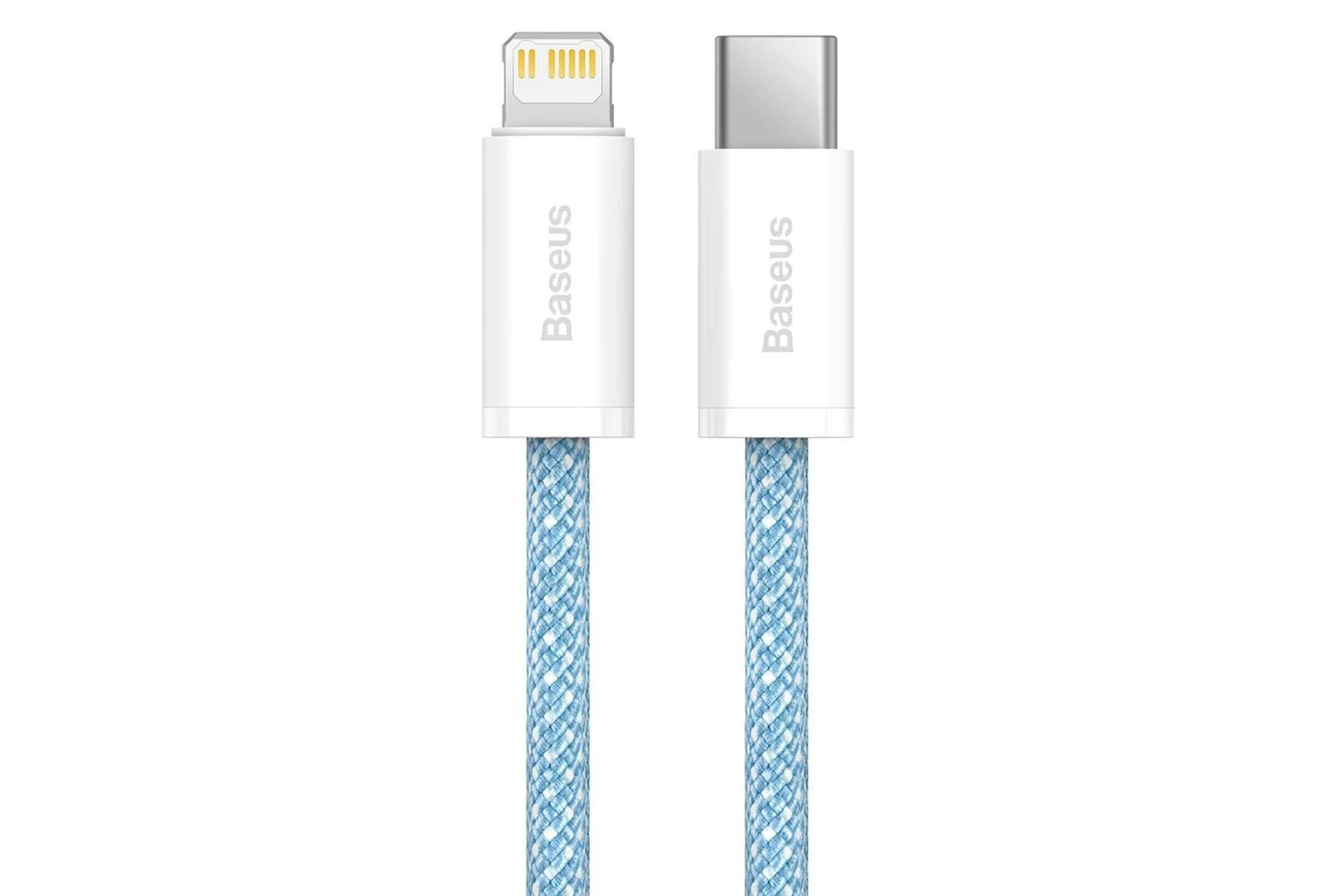 کانکتور کابل شارژ USB باسئوس Type-C به Lightning مدل Dynamic با طول 2 متر