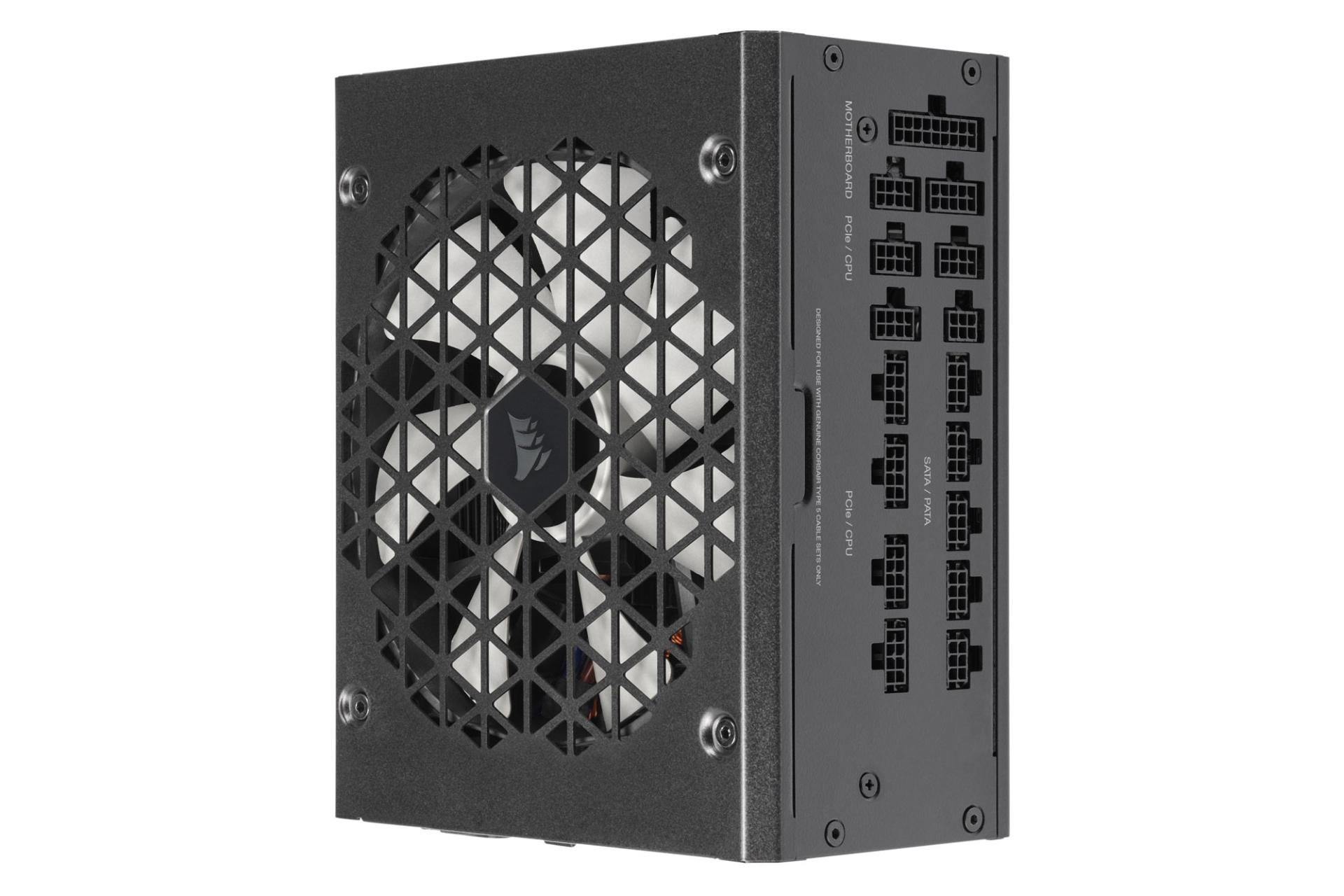 ابعاد پاور کامپیوتر کورسیر Corsair RM1200x SHIFT با توان 1200 وات