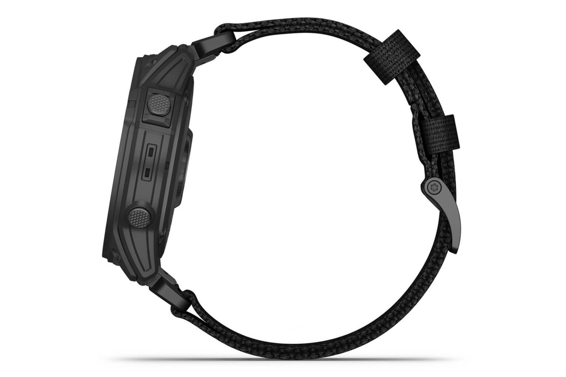 نمای جانبی ساعت هوشمند گارمین Garmin tactix 7 Pro