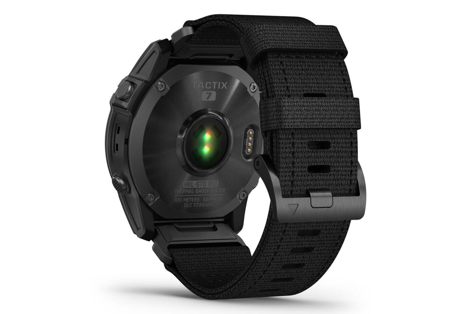 پشت ساعت هوشمند گارمین Garmin tactix 7 Pro