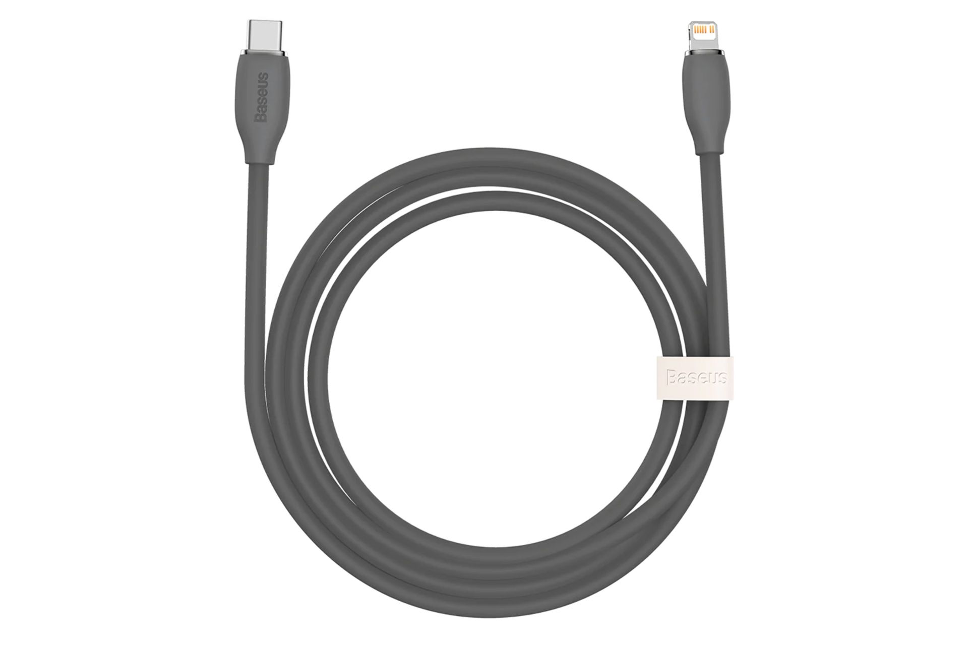 کابل شارژ USB باسئوس Type-C به Lightning مدل Jelly Liquid Silica Gel با طول 2 متر