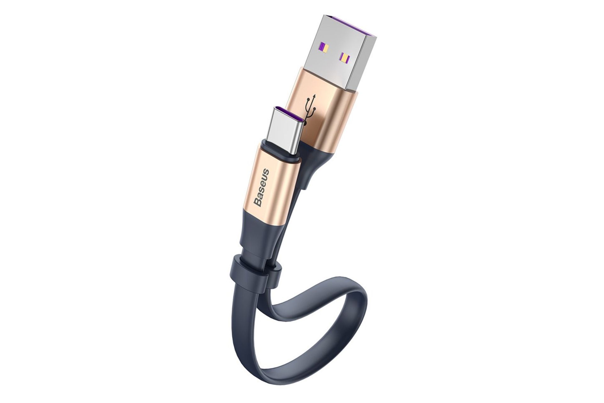 کابل شارژ USB باسئوس USB به Type-C مدل Simple HW با طول 0.23 متر