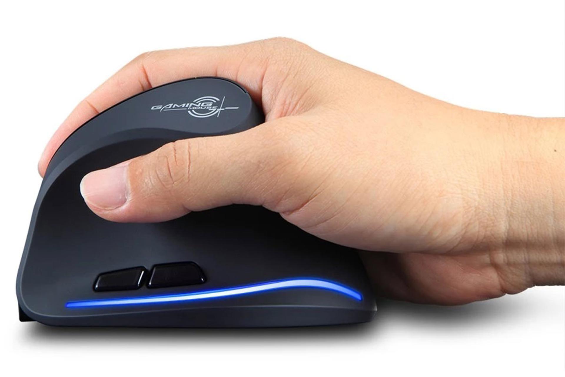 ابعاد ماوس زیلوتس Zelotes F-35B در دست