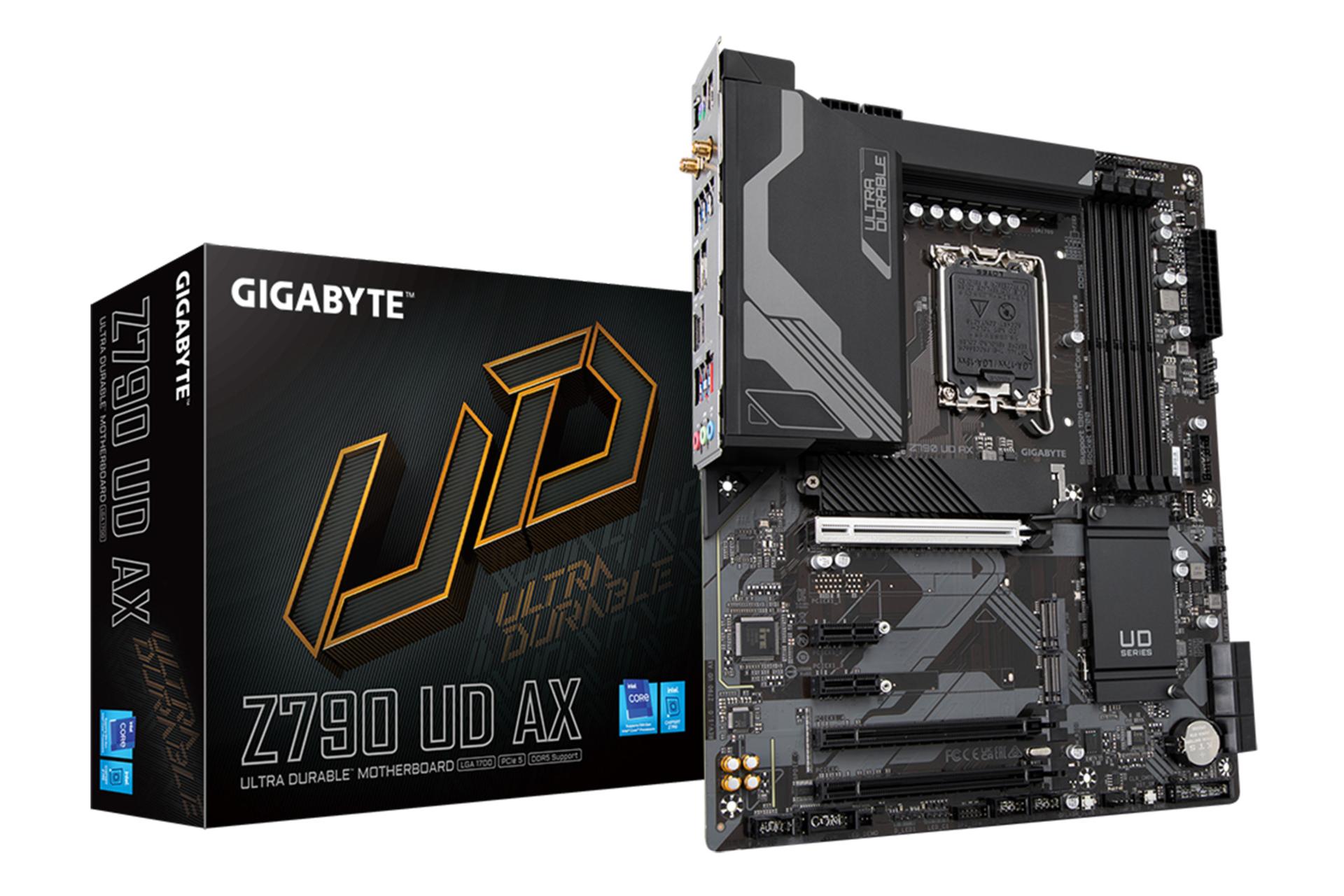 جعبه مادربرد گیگابایت GIGABYTE Z790 UD AX (rev. 1.x)