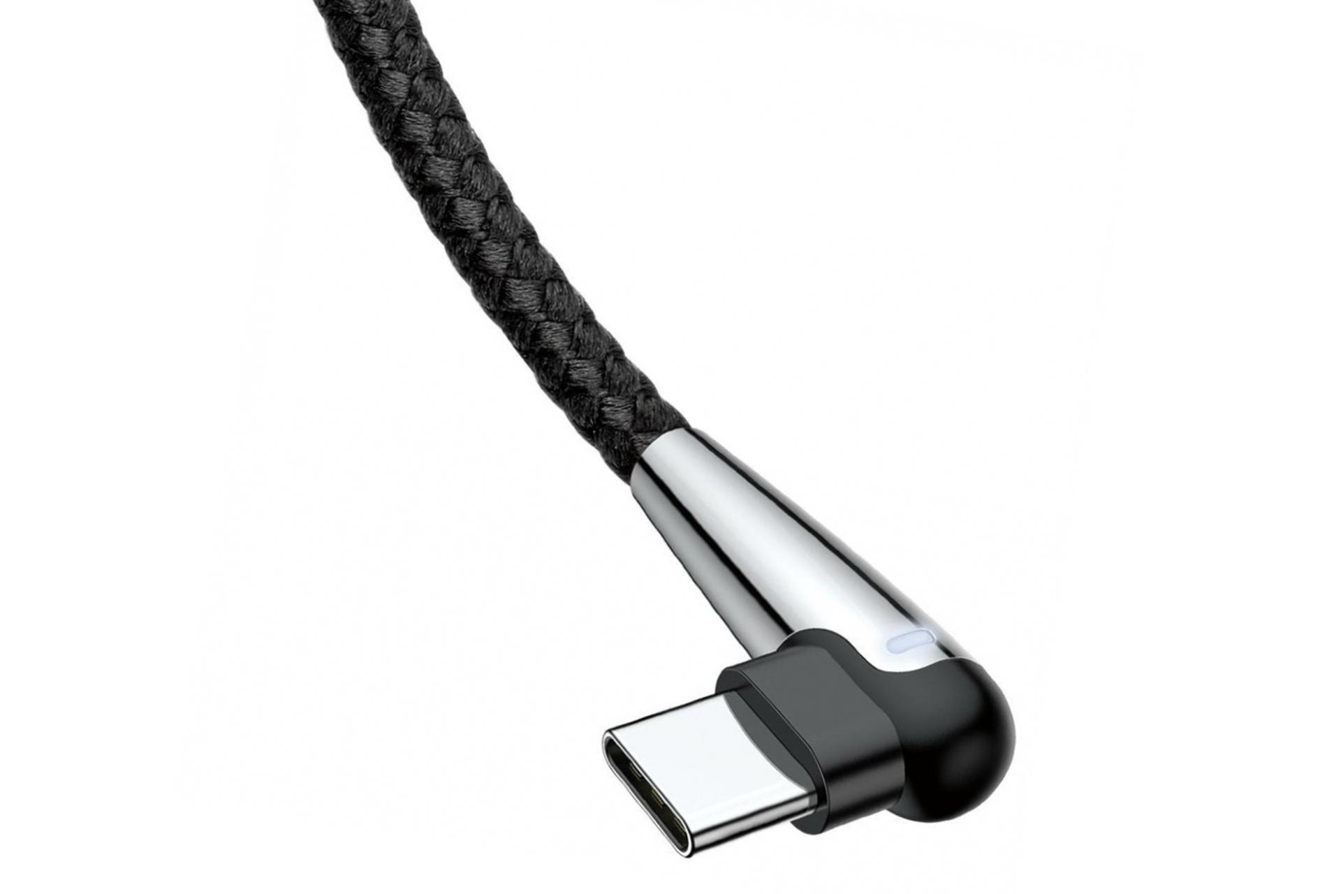 کانکتور کابل شارژ USB باسئوس USB به Type-C مدل Sharp-Bird با طول 1 متر