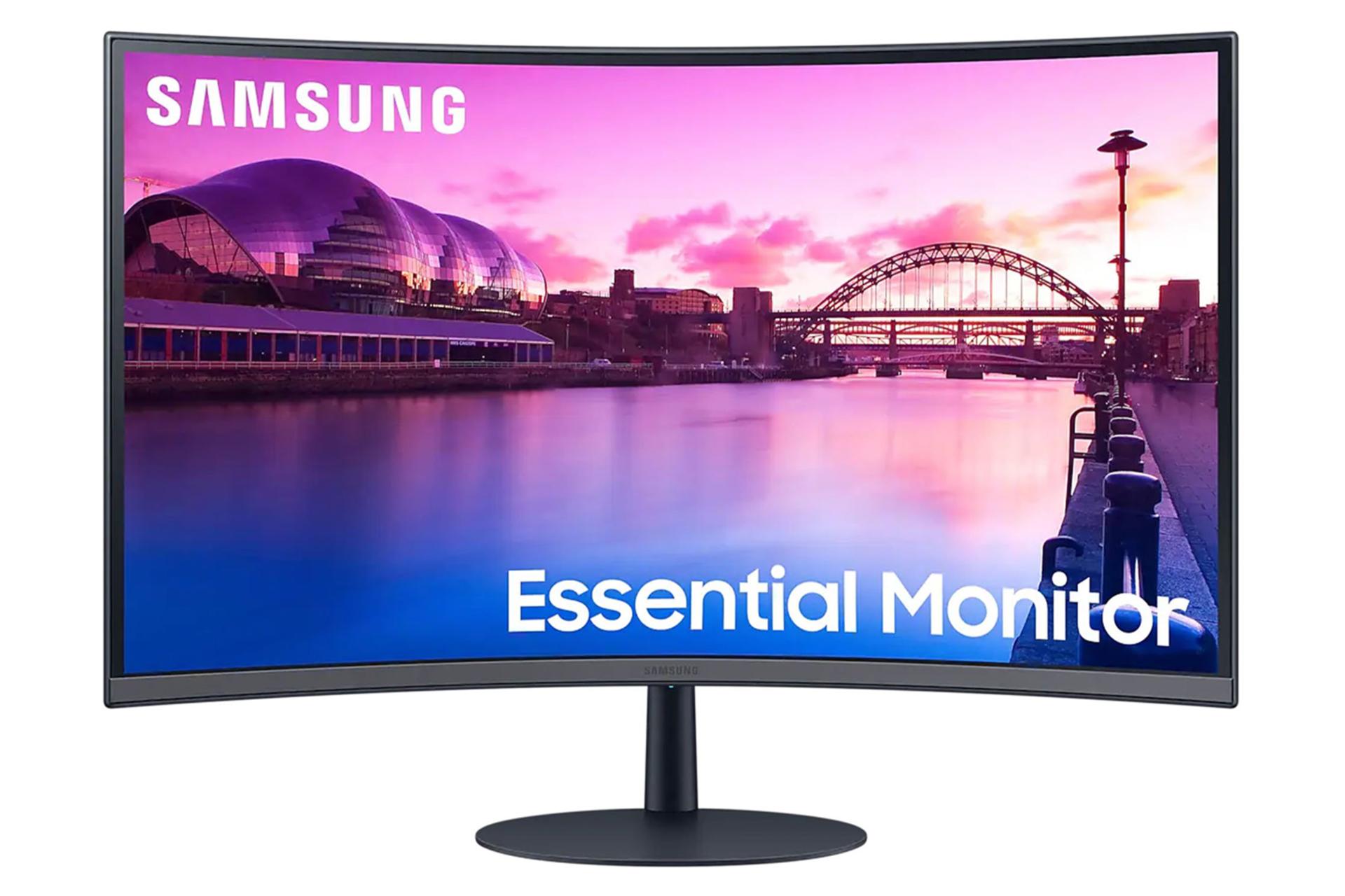 مرجع متخصصين ايران مانيتور سامسونگ 32 اينچ مدل Curved C390 S32C390 نماي جلو