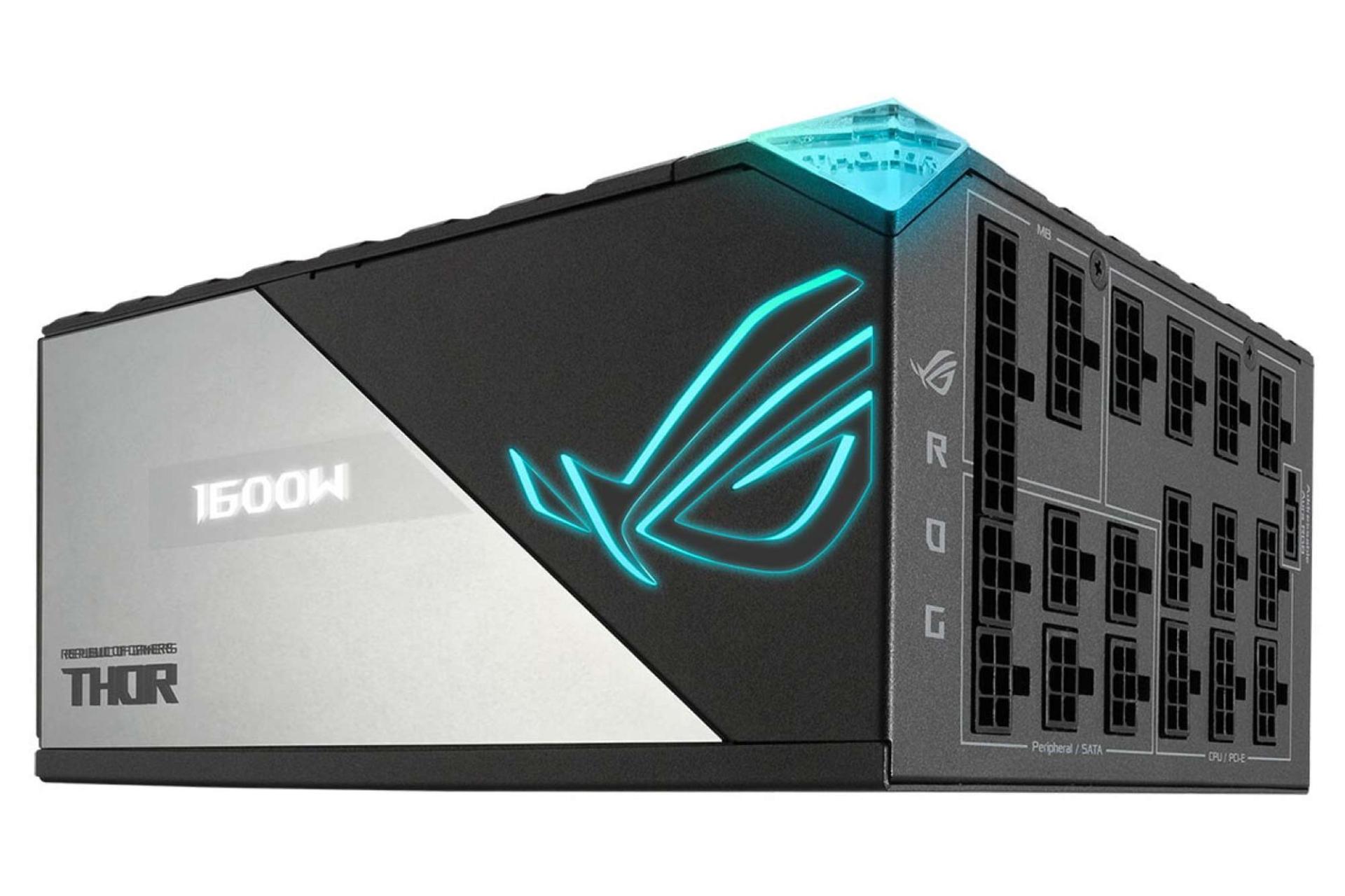 کانکتور پاور کامپیوتر ایسوس ROG Thor 1600T با توان 1600 وات