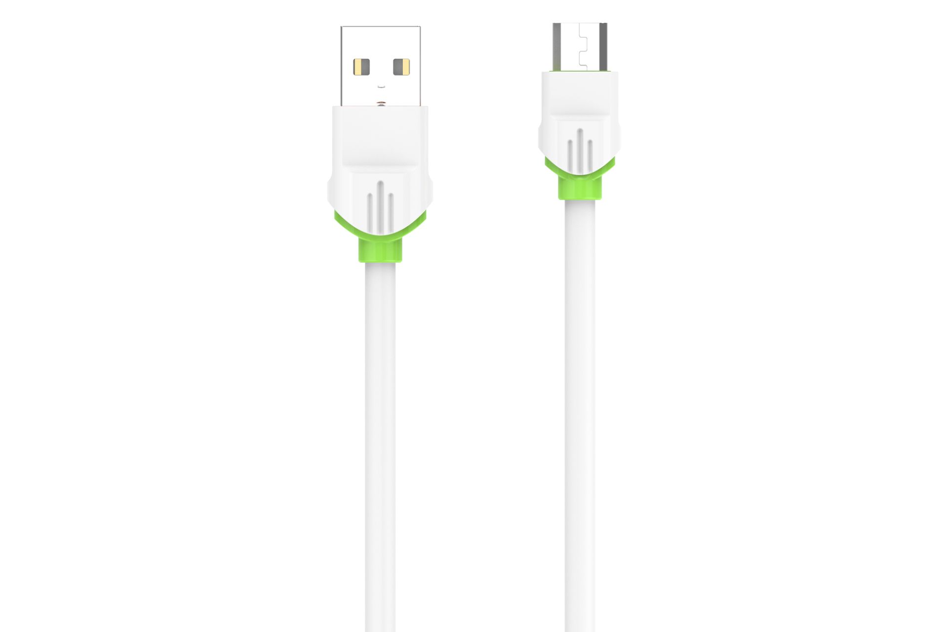 کابل شارژ USB الدینیو Type-A به Micro-USB مدل LS33 با طول 2 متر