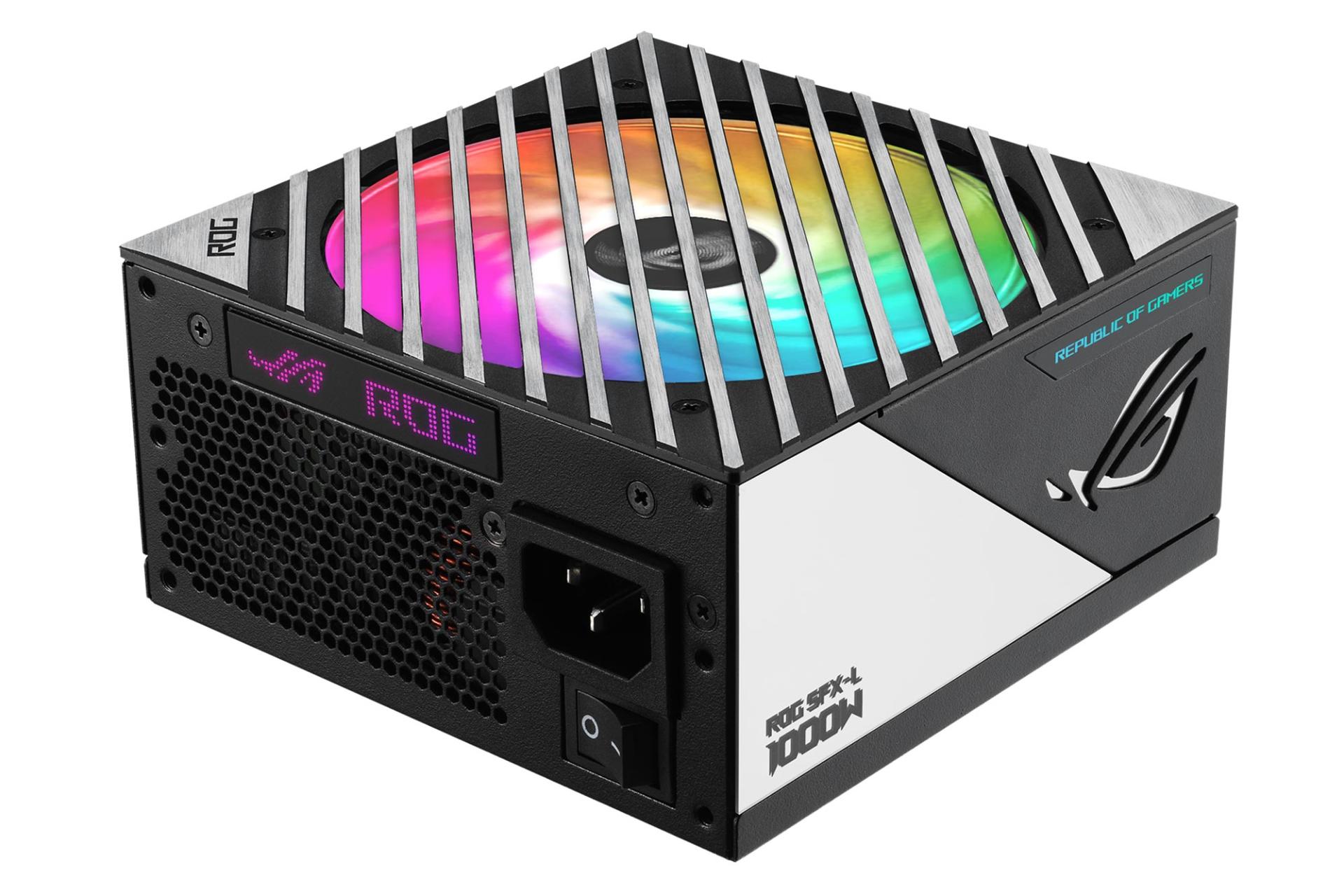 طراحی پاور کامپیوتر ایسوس ASUS ROG LOKI SFX-L 1000W Platinum با توان 1000 وات